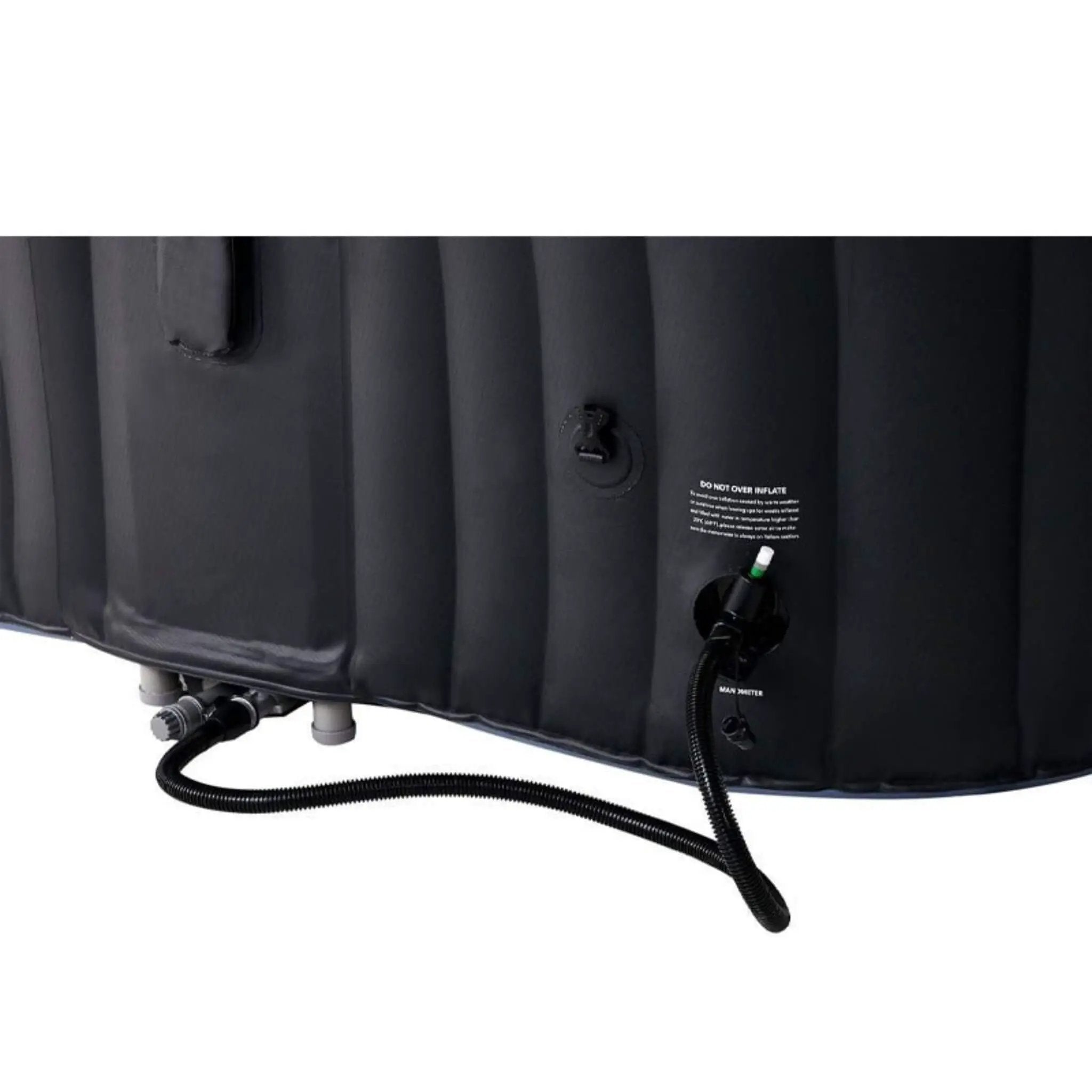 MSpa Tekapo Comfort Series Six-Person Inflatable Square Bubble Spa Hot Tub With 132 Bubble Jets [C-TE062] (SAK80641) by SAKSBY WHOLESALE