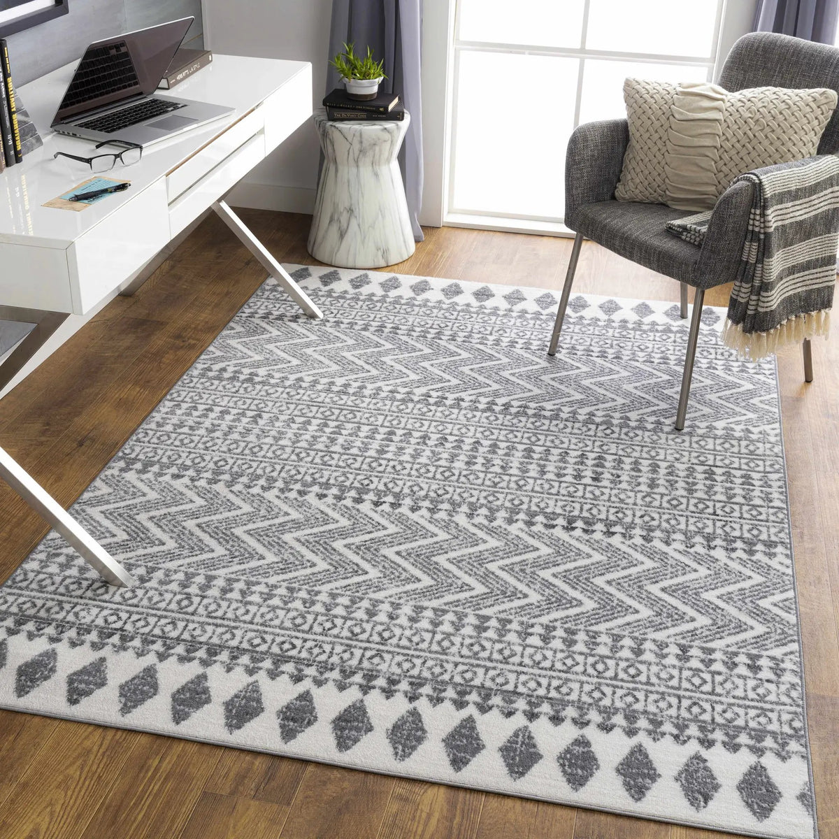Massapequa Performance Rug - Clearance, installed in a room