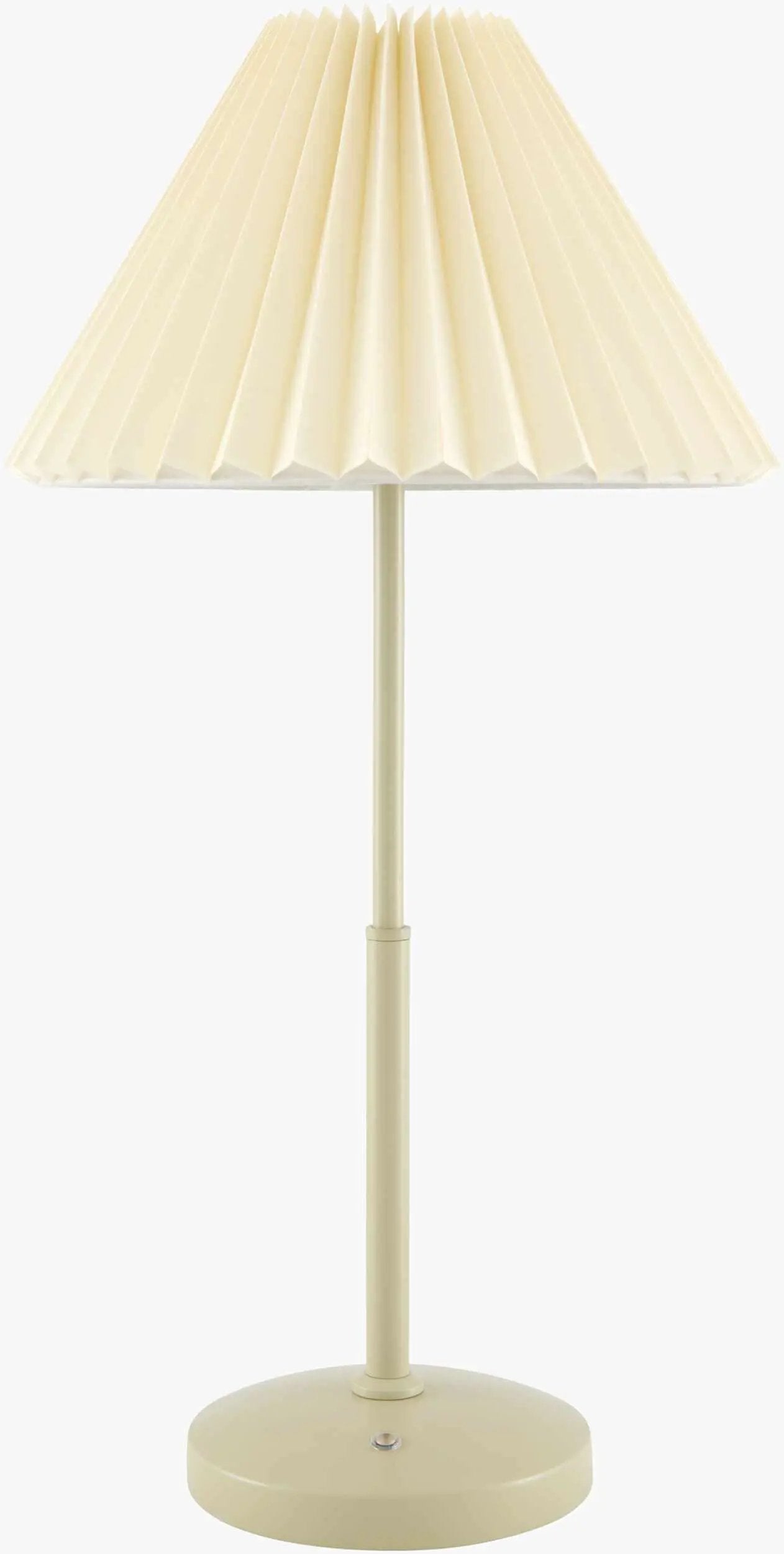 Hamidiyeh Cream Table Lamp by Boutique Rugs