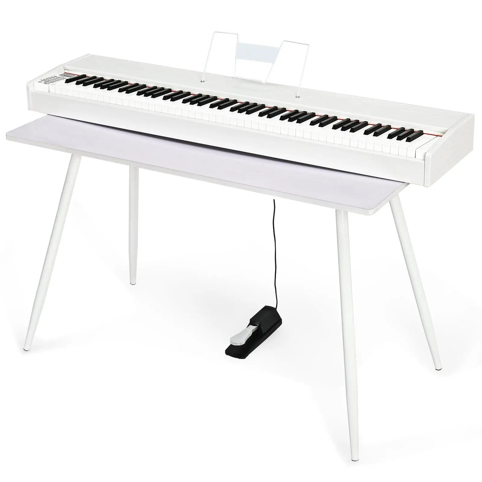 88-Key Full Size Digital Piano Weighted Keyboard with Sustain Pedal by DirectDeals