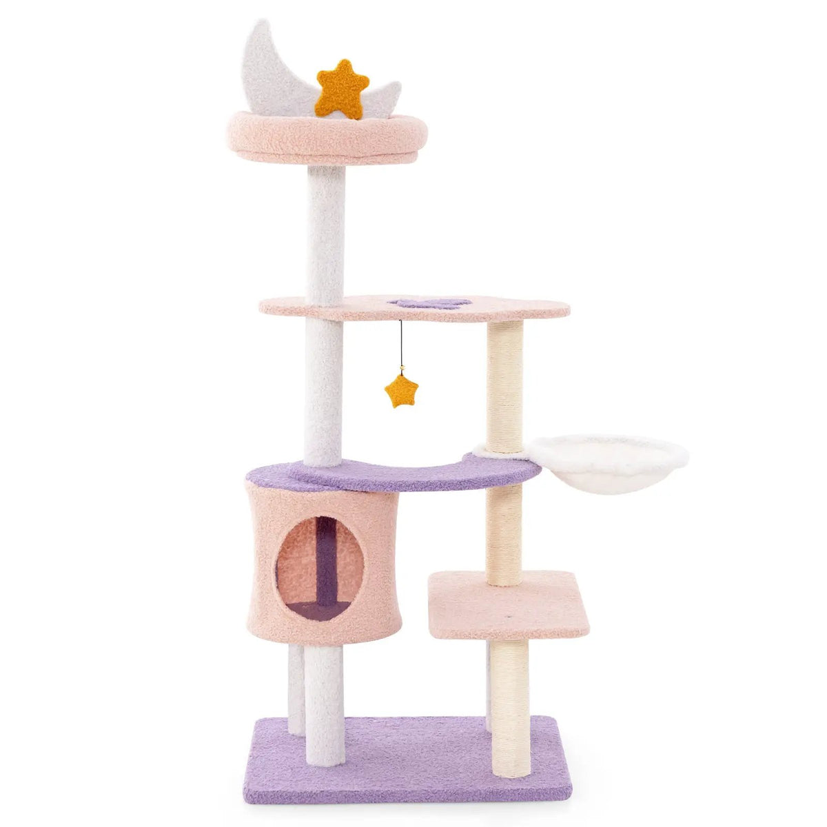 Multi-level Cat Tower with Sisal Covered Scratching Posts, photo 3 of 9