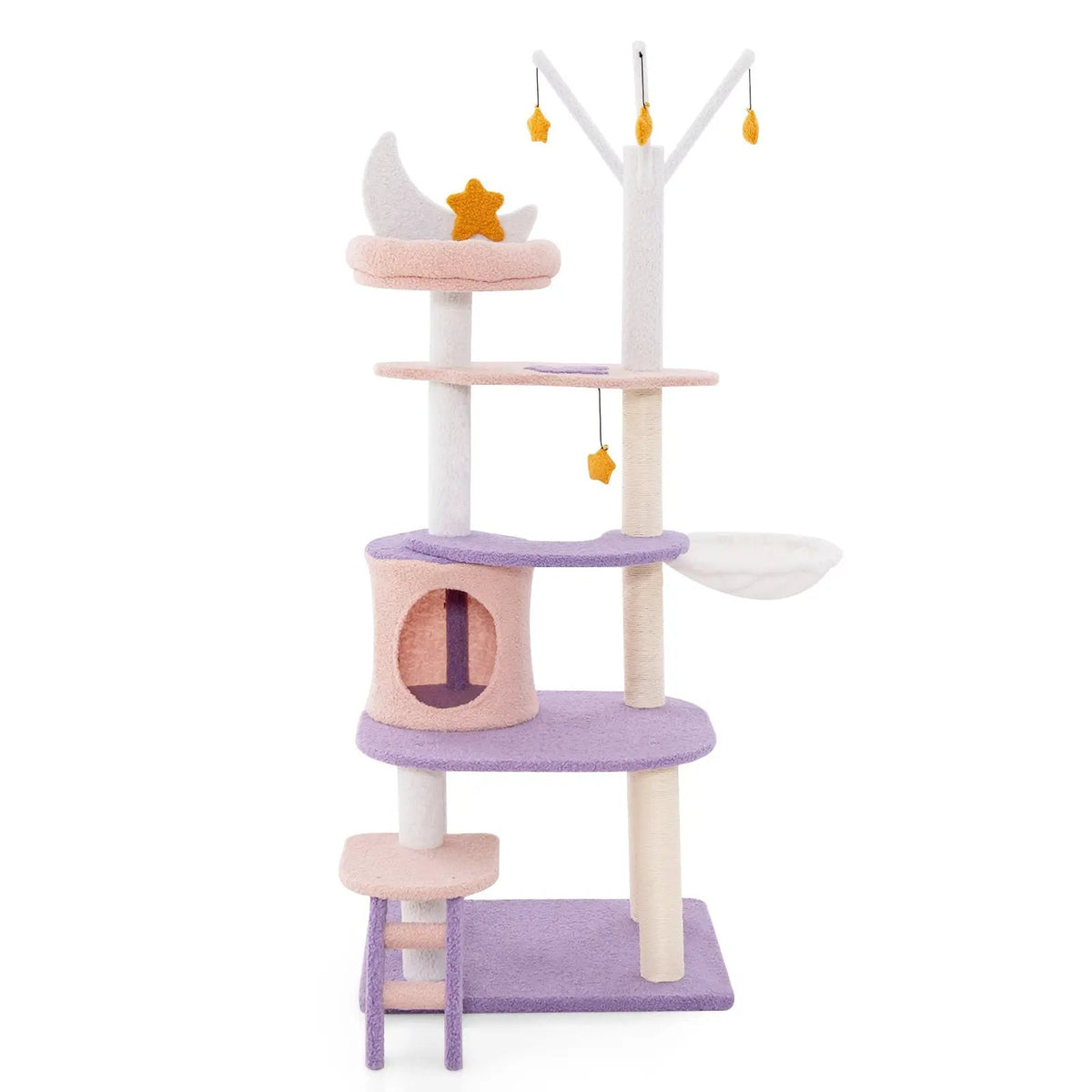 Multi-level Cat Tower with Sisal Covered Scratching Posts, photo 9 of 9