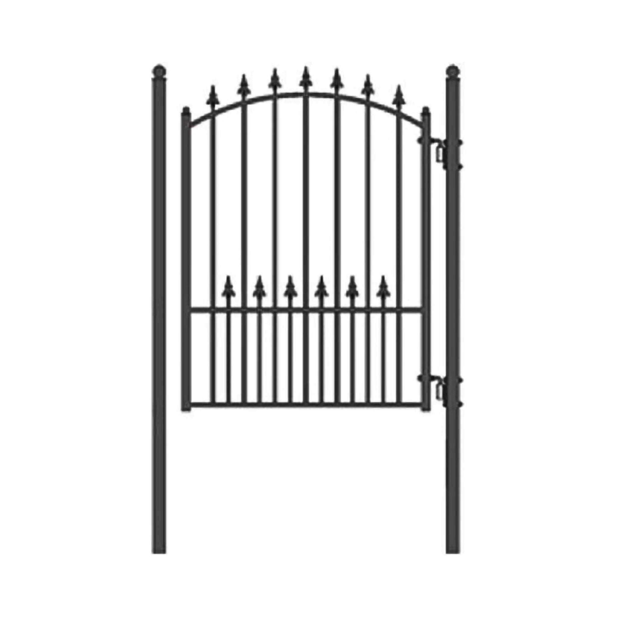 5FT Heavy-Duty Munich Powder-Coated Galvanized Steel Pedestrian Gate (SAK35824) by SAKSBY WHOLESALE