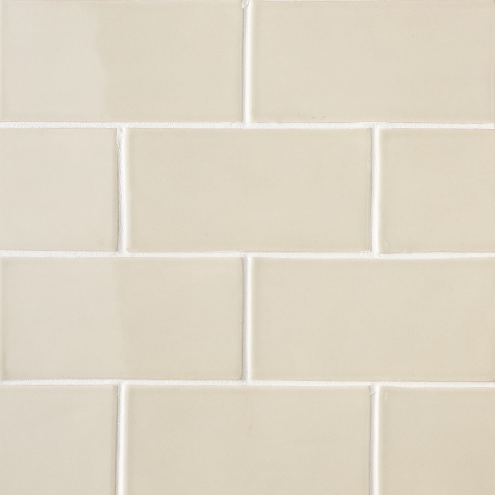 Sand Glossy Subway Ceramic Tiles 3x6 Ceramic Glossy 6x6 Tiles — 2