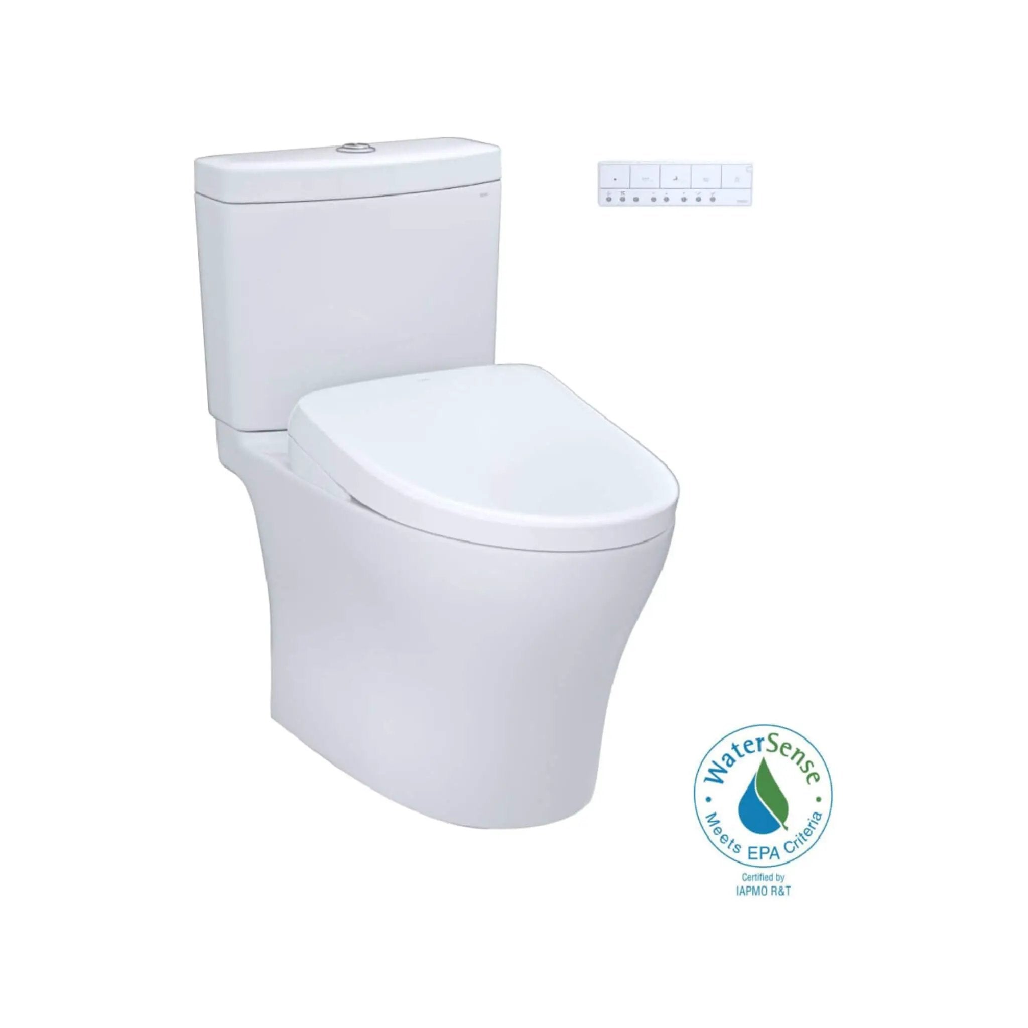 [MW4424726CEFG#01] TOTO Nexus 1.28 GPF Elongated Chair Height Toilet With Washlet S7 (SAK15604) by SAKSBY WHOLESALE