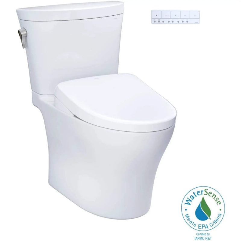 [MW4484726CEMFGN#01] TOTO Aquia IV Arc Dual Flush Universal Height Toilet With Washlet S7 Bidet Seat (SAK17483) by SAKSBY WHOLESALE