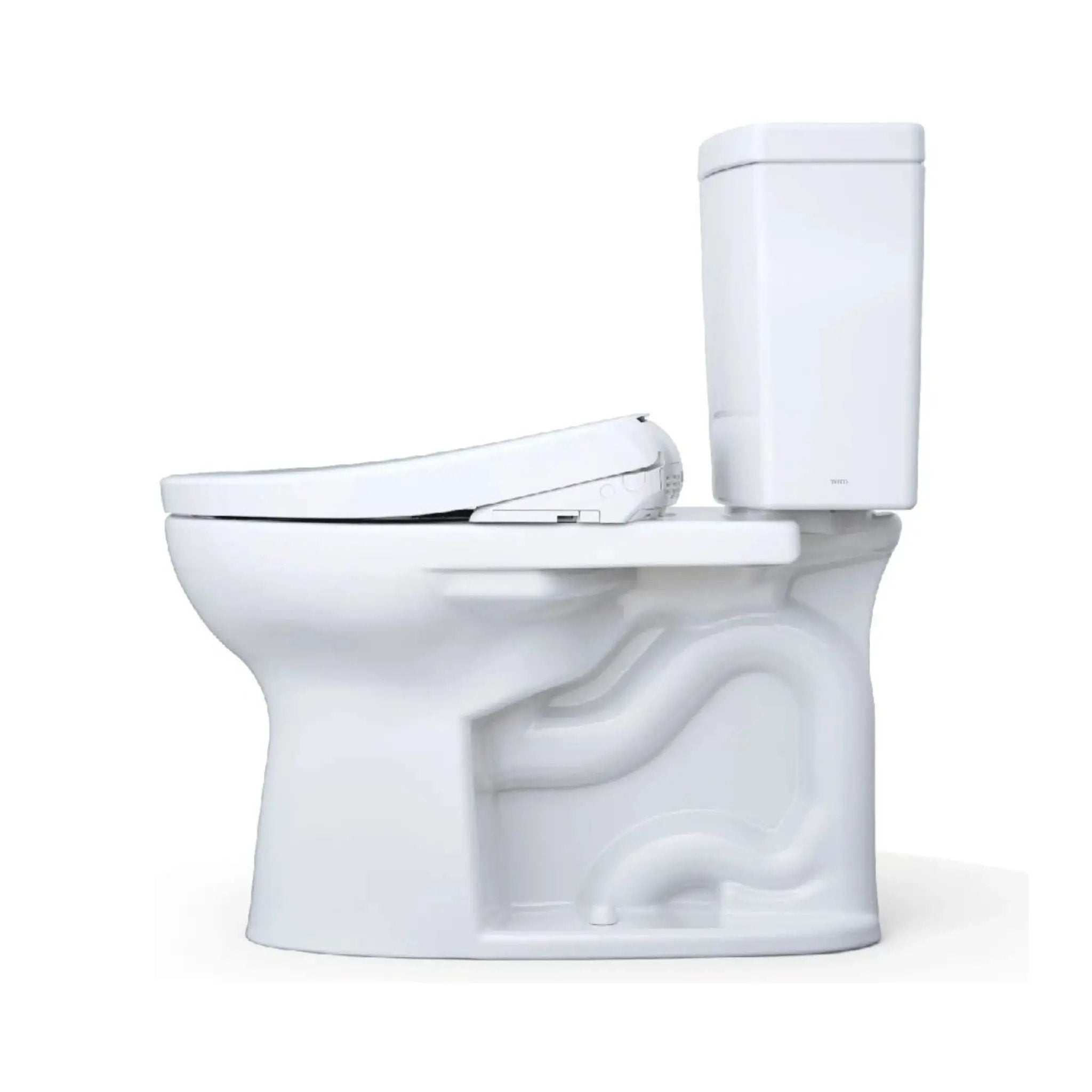 [MW4544726CUFG#01] TOTO Drake II 1 GPF Elongated Chair Height Toilet With Washlet S7A Bidet Seat (SAK53152) by SAKSBY WHOLESALE