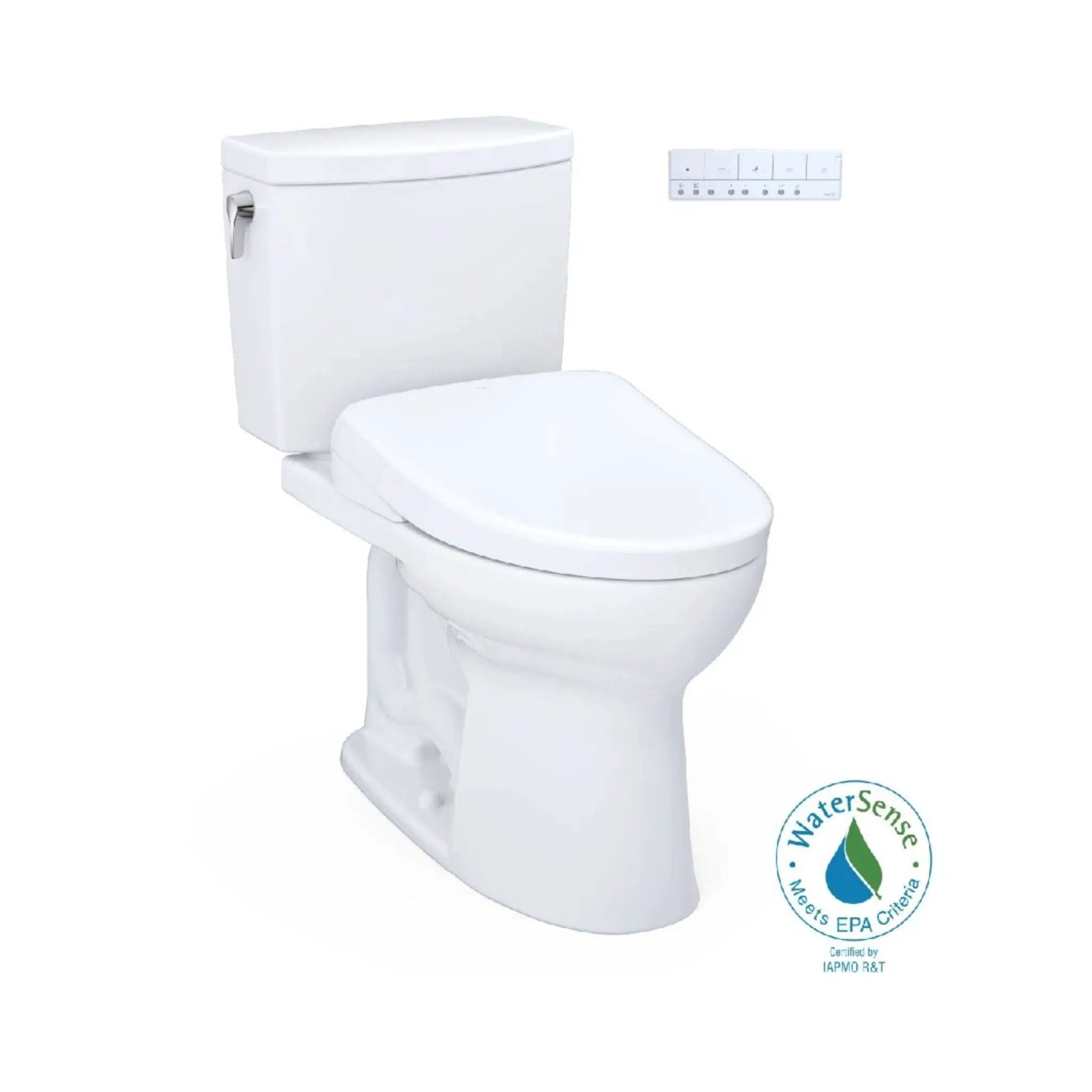 [MW4544726CUFG#01] TOTO Drake II 1 GPF Elongated Chair Height Toilet With Washlet S7A Bidet Seat (SAK53152) by SAKSBY WHOLESALE