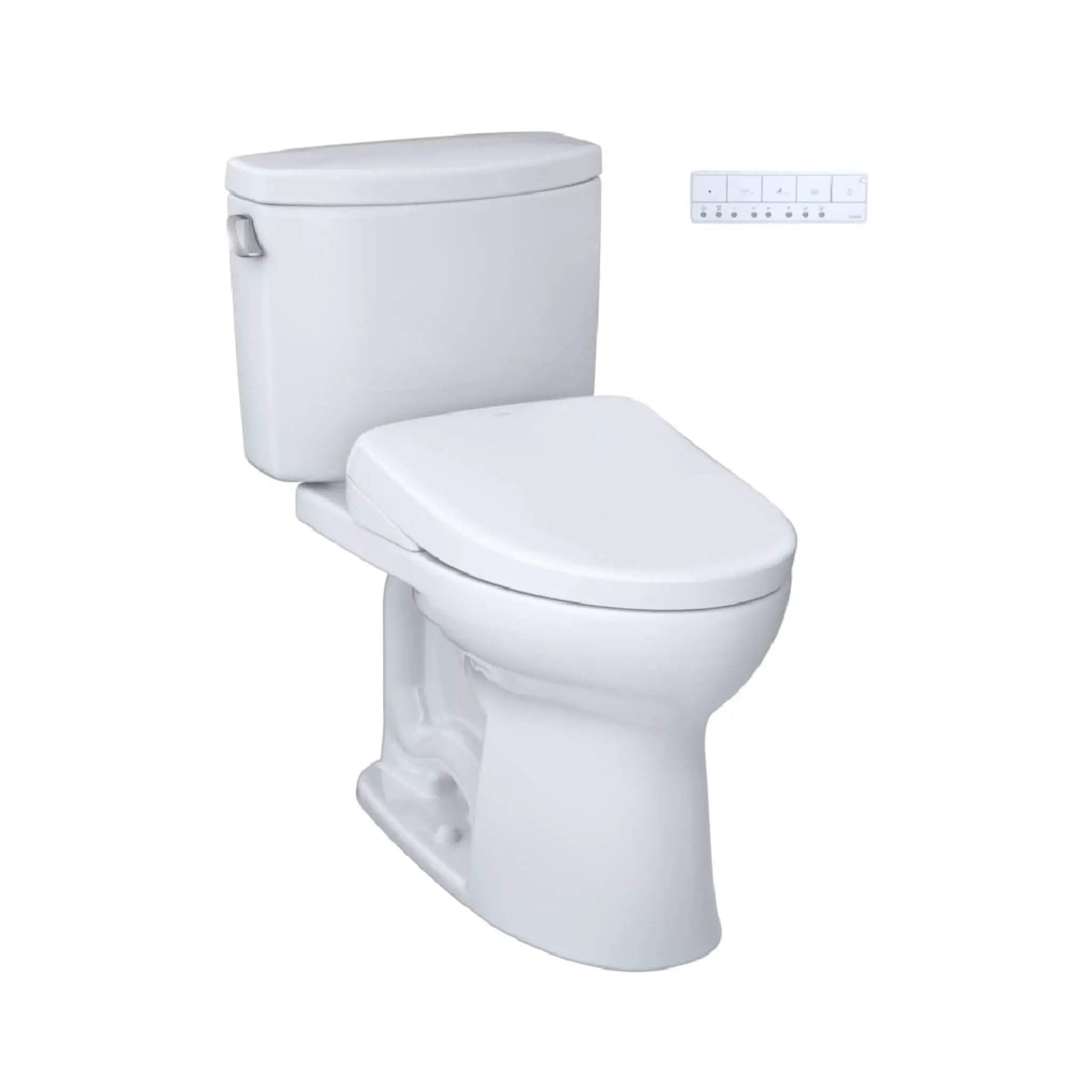 [MW4544736CEFG#01] TOTO Drake II 1.28 GPF Chair Height Toilet With S7A Tornado Flush And Night Light (SAK78957) by SAKSBY WHOLESALE