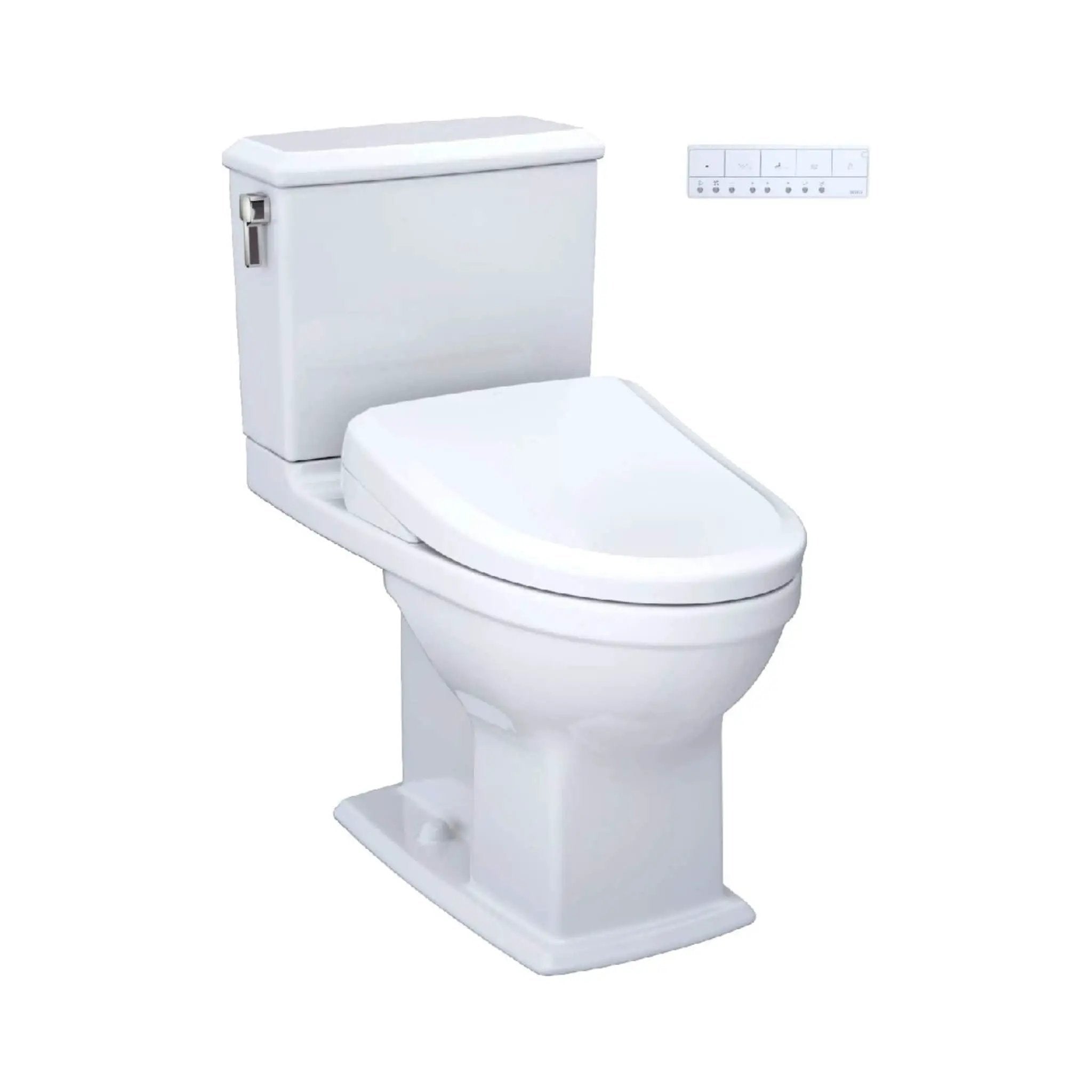 [MW4944724CEMFG#01] TOTO Connelly 0.9 GPF and 1.28 GPF Dual Flush Elongated Cefiontect Toilet With Washlet S7 Bidet Seat (SAK43705) by SAKSBY WHOLESALE