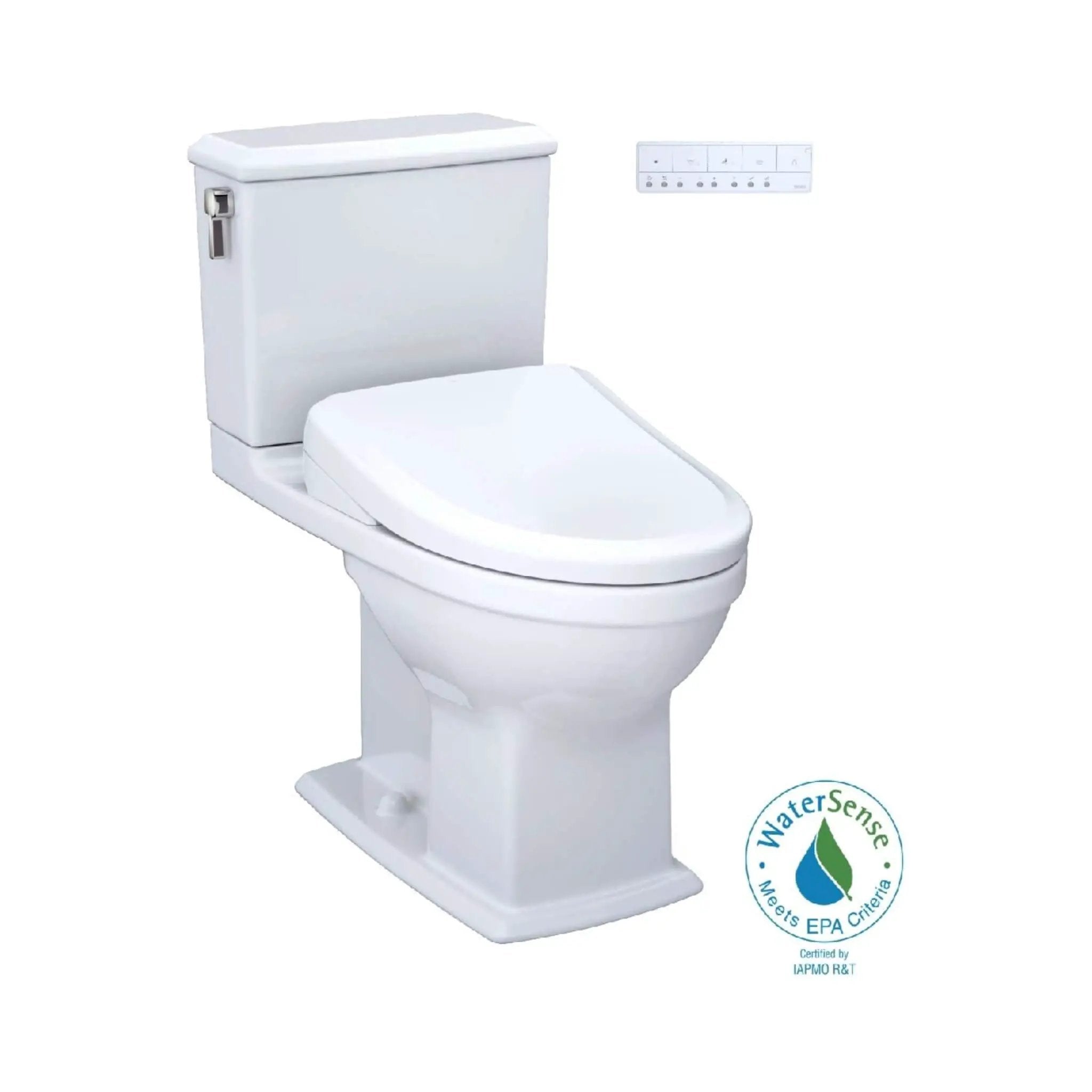 [MW4944724CEMFG#01] TOTO Connelly 0.9 GPF and 1.28 GPF Dual Flush Elongated Cefiontect Toilet With Washlet S7 Bidet Seat (SAK43705) by SAKSBY WHOLESALE