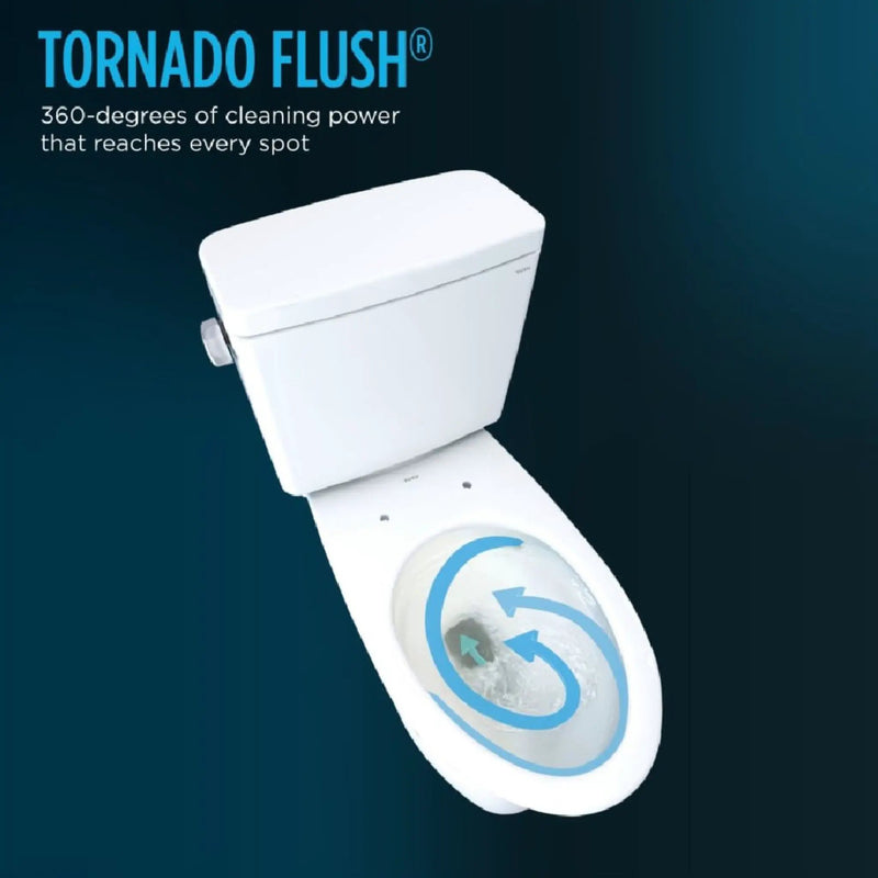 [MW7763074CEFG.10#01] TOTO Drake 1.28 GPF With Washlet C2 Elongated Bidet Toilet And 10" Rough In (SAK73915) by SAKSBY WHOLESALE