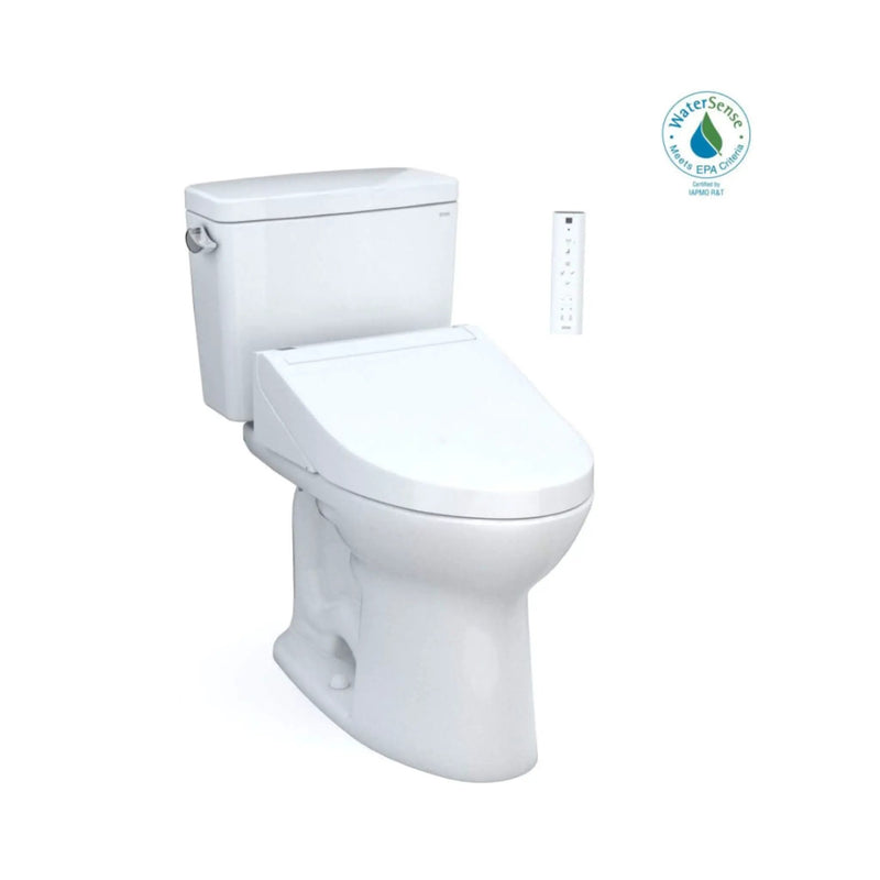 [MW7763084CEG#01] TOTO Drake 1.28 GPF Washlet Elongated Toilet With C5 Bidet Seat (SAK74362) by SAKSBY WHOLESALE