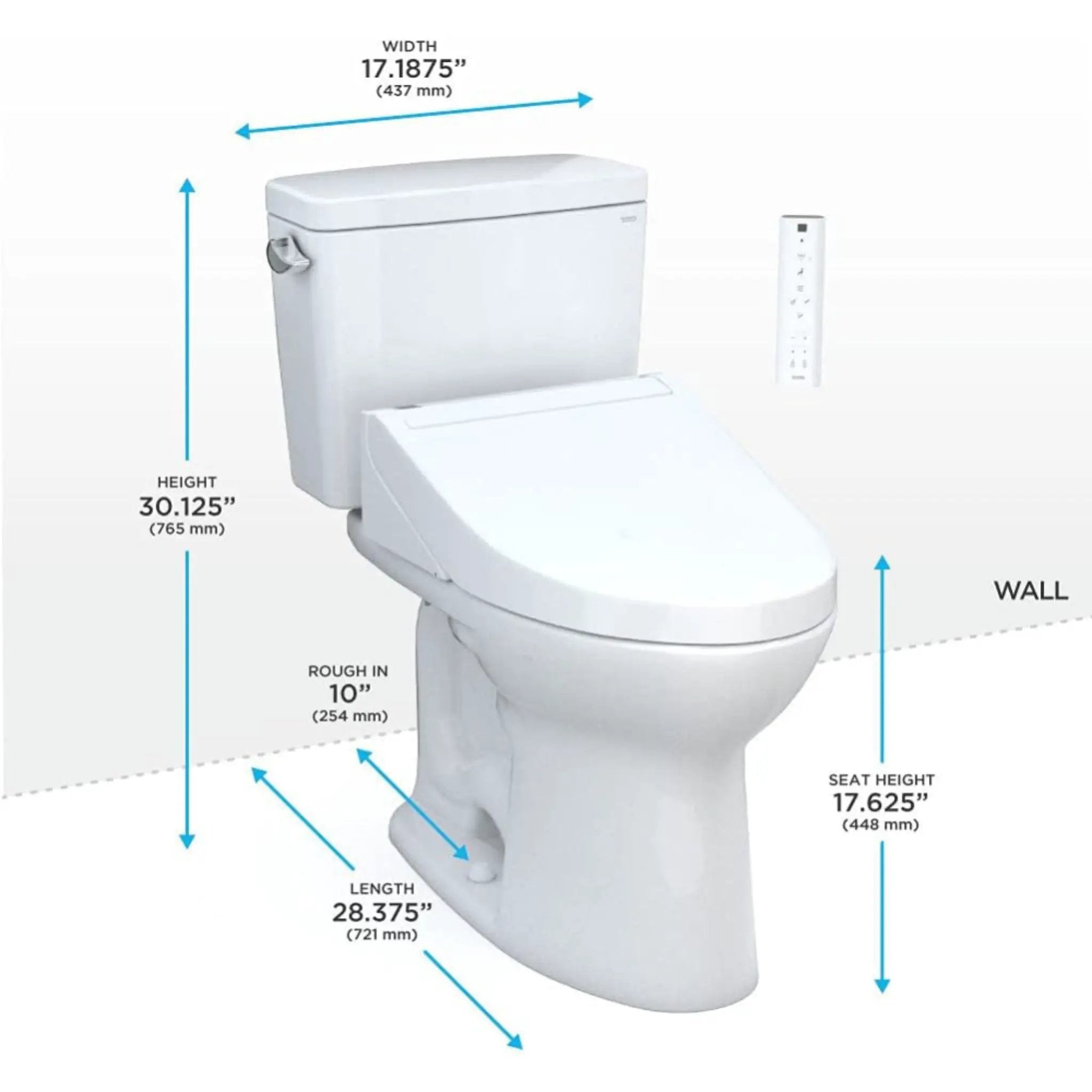 [MW7763084CSFG#01] TOTO Drake C5 Bidet Seat With 1.6 GPF UH Washlet Toilet (SAK75939) by SAKSBY WHOLESALE