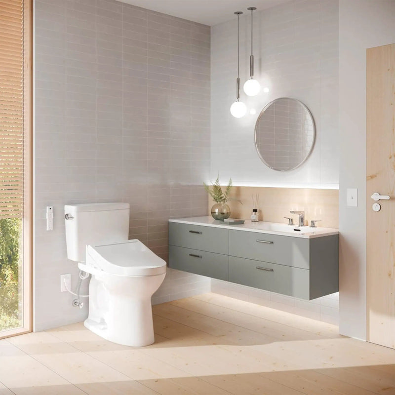[MW7763084CSFG#01] TOTO Drake C5 Bidet Seat With 1.6 GPF UH Washlet Toilet (SAK75939) by SAKSBY WHOLESALE