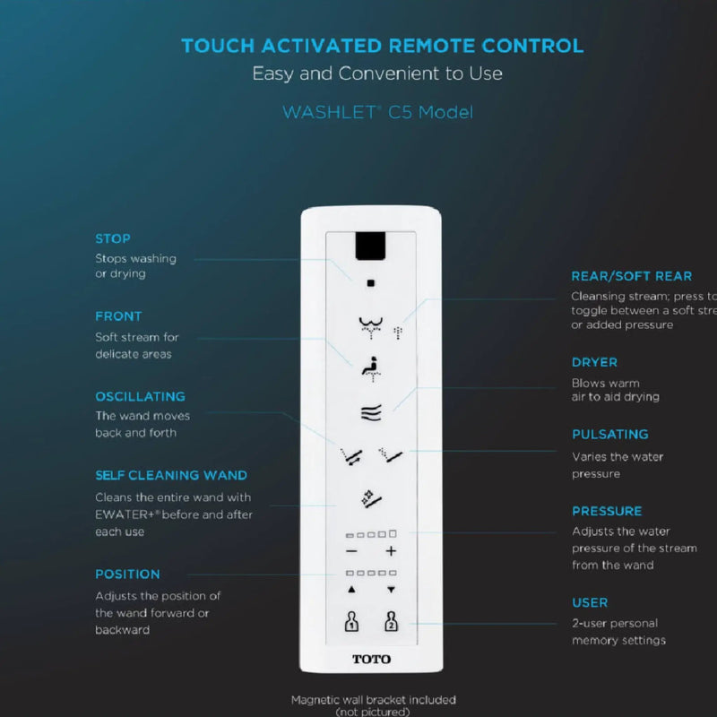 [MW7763084CSG#01] TOTO Drake C5 Bidet Seat With 1.6 GPF Tornado Flush (SAK12230) by SAKSBY WHOLESALE