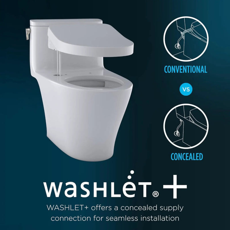 [MW7763084CSG#01] TOTO Drake C5 Bidet Seat With 1.6 GPF Tornado Flush (SAK12230) by SAKSBY WHOLESALE