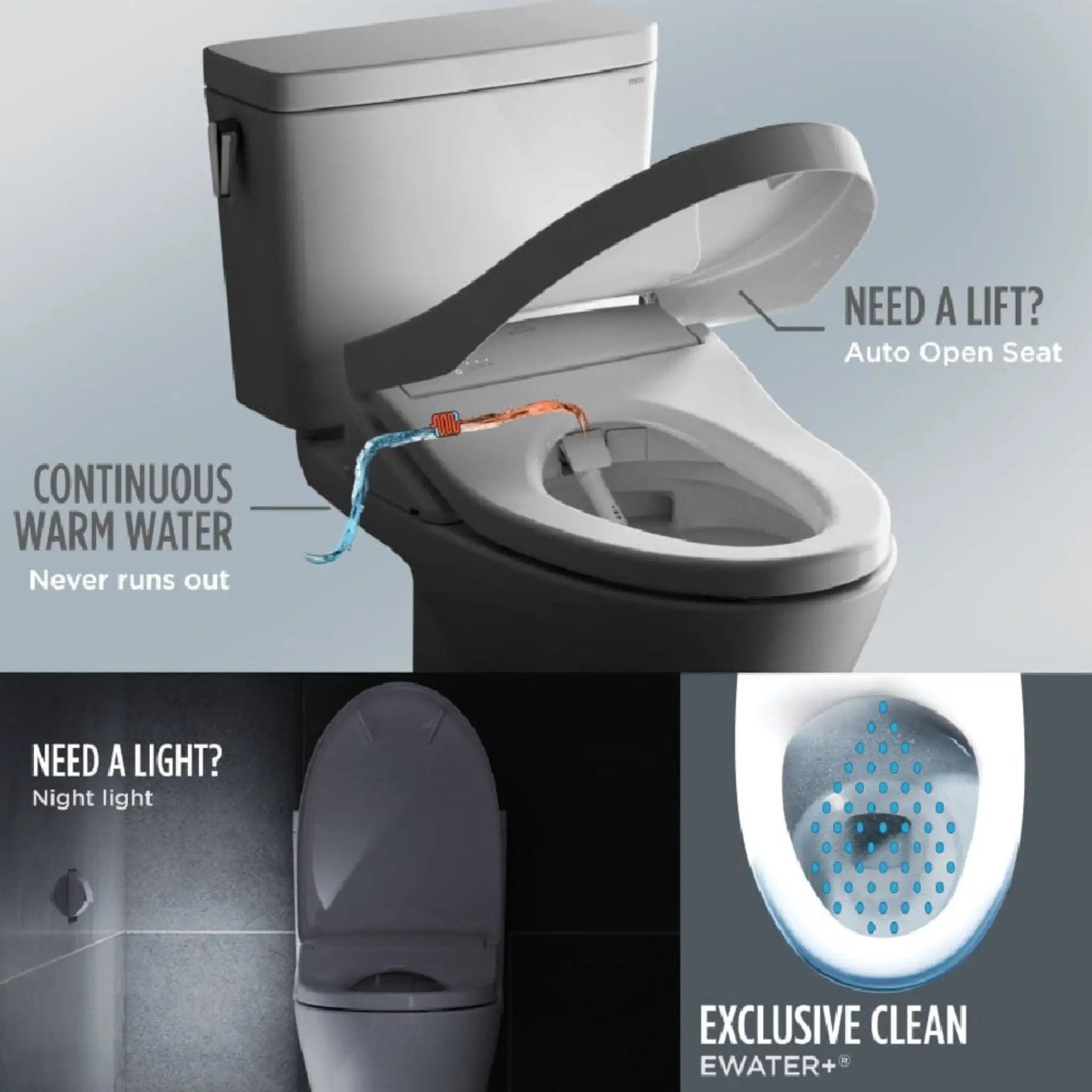 [MW7764726CEFG#01] TOTO Drake 1.28 GPF Electric Chair Height Toilet With Washlet S7 Heated Bidet Seat And Tornado Flush (SAK36508) by SAKSBY WHOLESALE