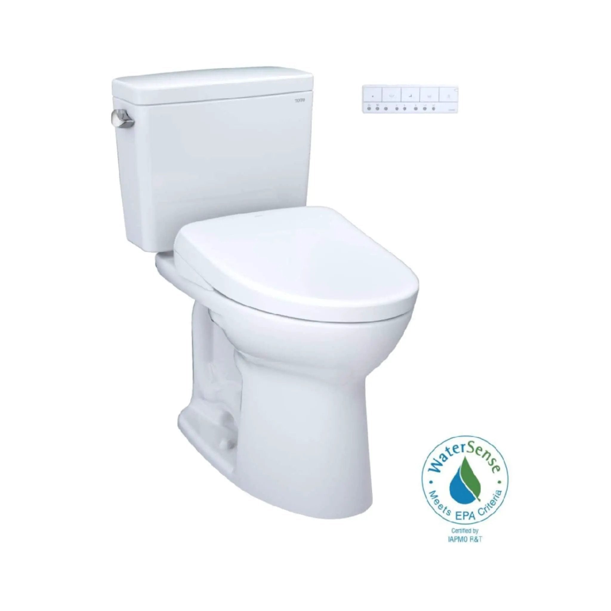 [MW7764726CEFG#01] TOTO Drake 1.28 GPF Electric Chair Height Toilet With Washlet S7 Heated Bidet Seat And Tornado Flush (SAK36508) by SAKSBY WHOLESALE
