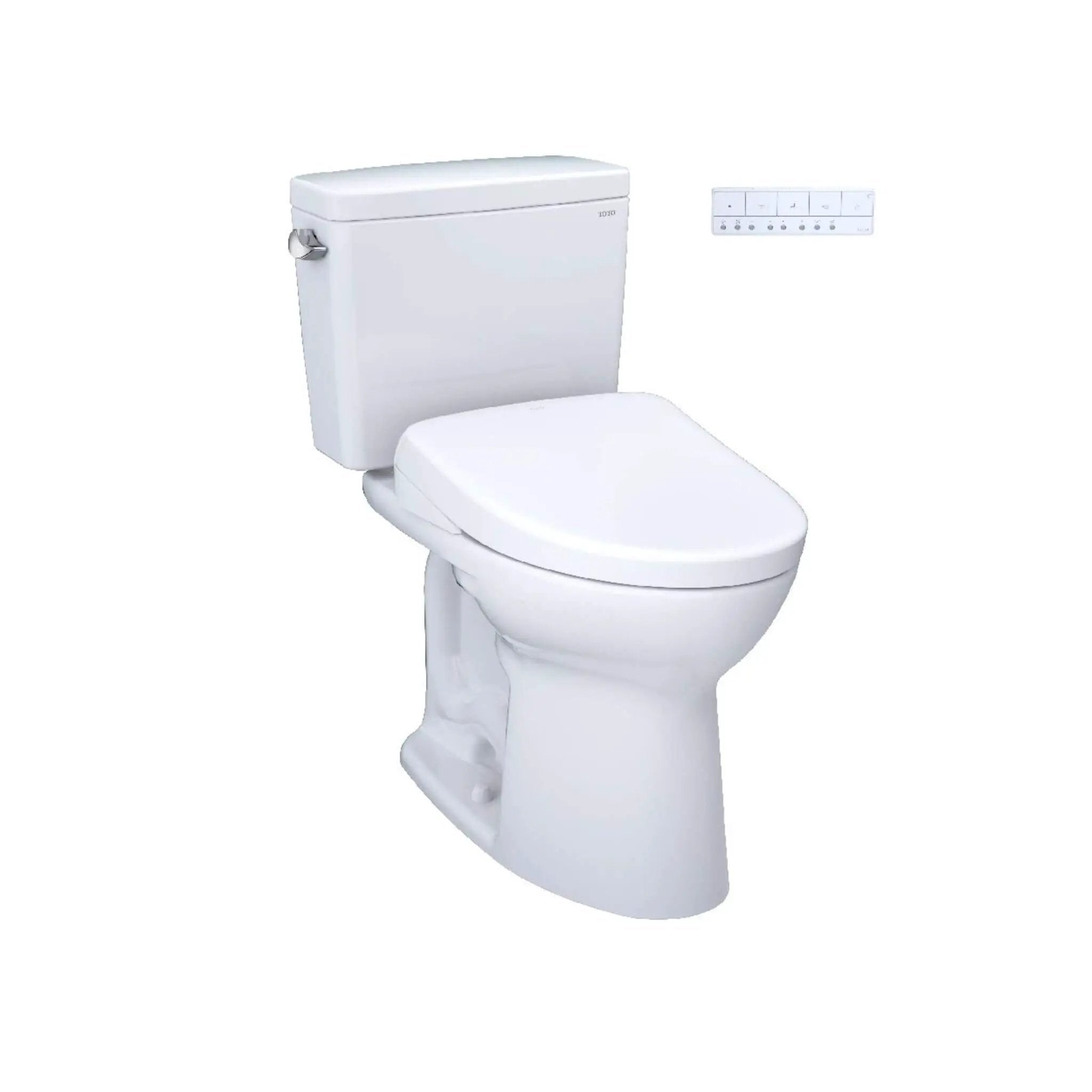 [MW7764726CEFGA#01] TOTO Drake 1.28 GPF Elongated Chair Height Toilet With Washlet S7 Heated Auto Open Bidet Seat (SAK19563) by SAKSBY WHOLESALE