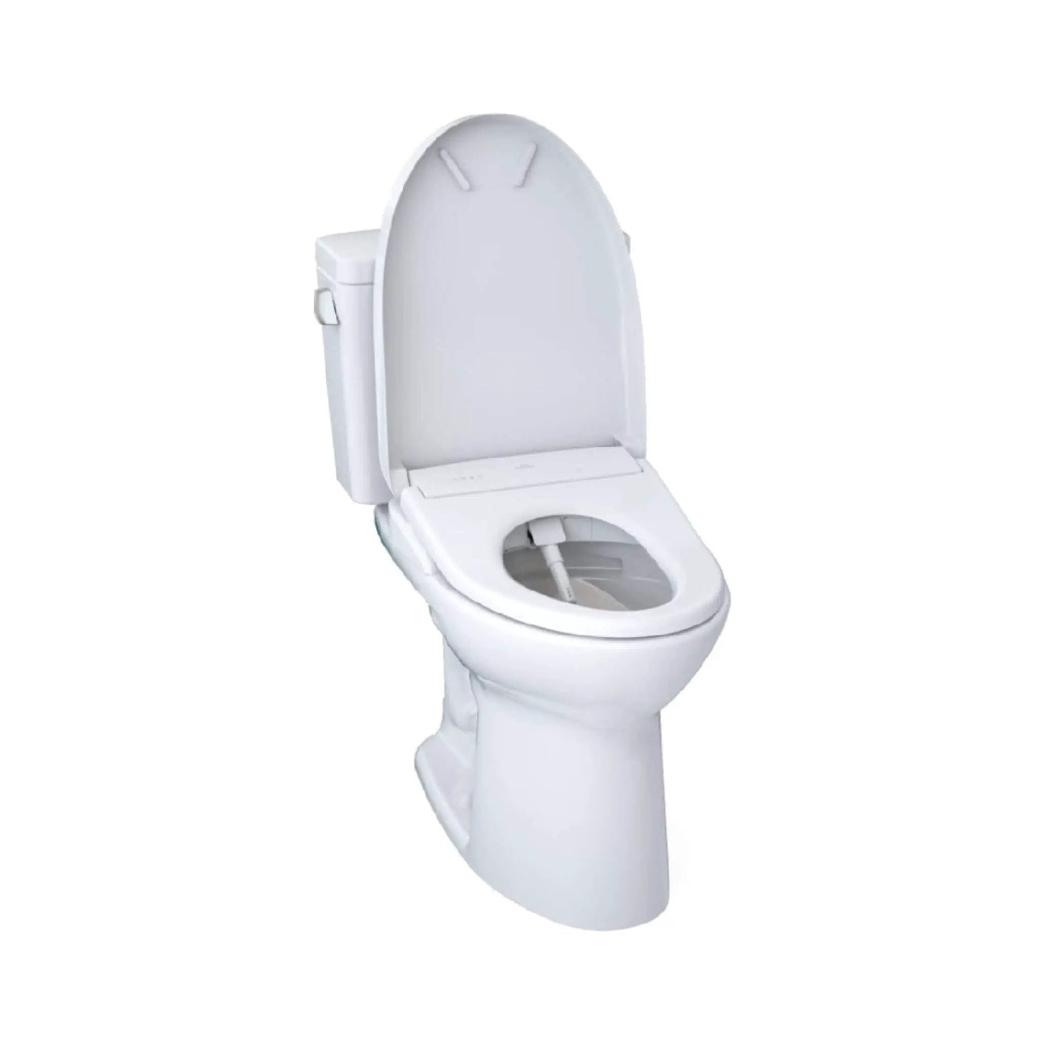[MW7764726CEG#01] TOTO Drake 1.28 GPF Two Piece Washlet Elongated Toilet Seat With S7 Heated Bidet Seat And EWater+ (SAK52645) by SAKSBY WHOLESALE