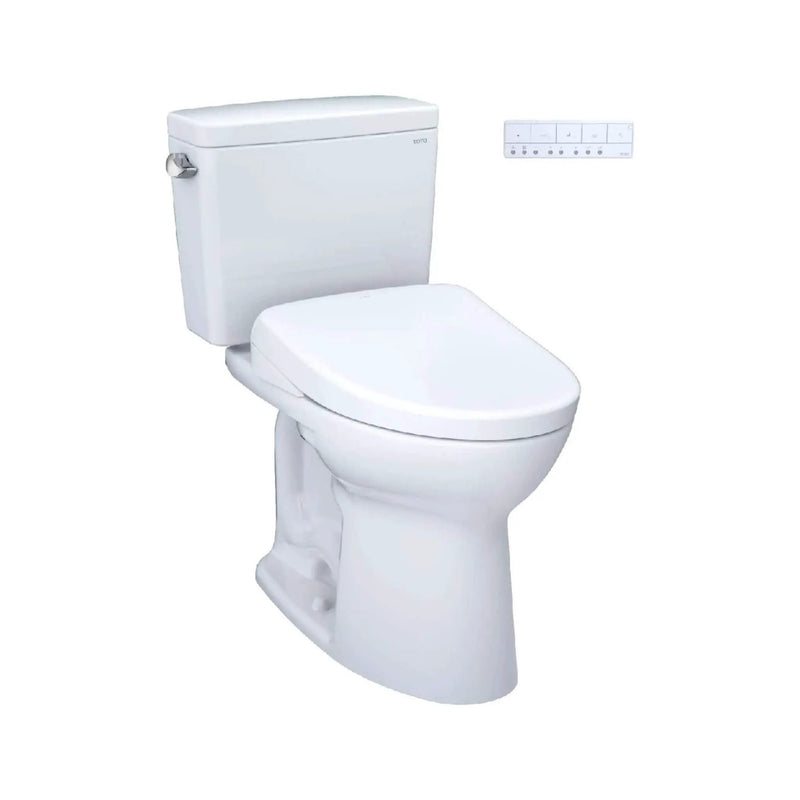 [MW7764726CSGA#01] TOTO Drake 1.6 GPF With Washlet S7 Auto Flush Elogated Bidet Seat Toilet (SAK39475) by SAKSBY WHOLESALE
