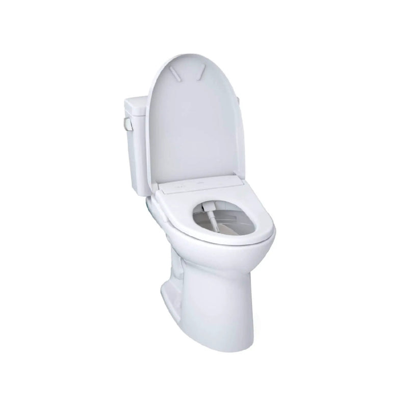 [MW7764736CEFG#01] TOTO Drake 1.28 GPF Elongated Chair Height Toilet W/ Washlet S7A Auto Heated Bidet Seat & EWater+ Technlogy (SAK95423) by SAKSBY WHOLESALE