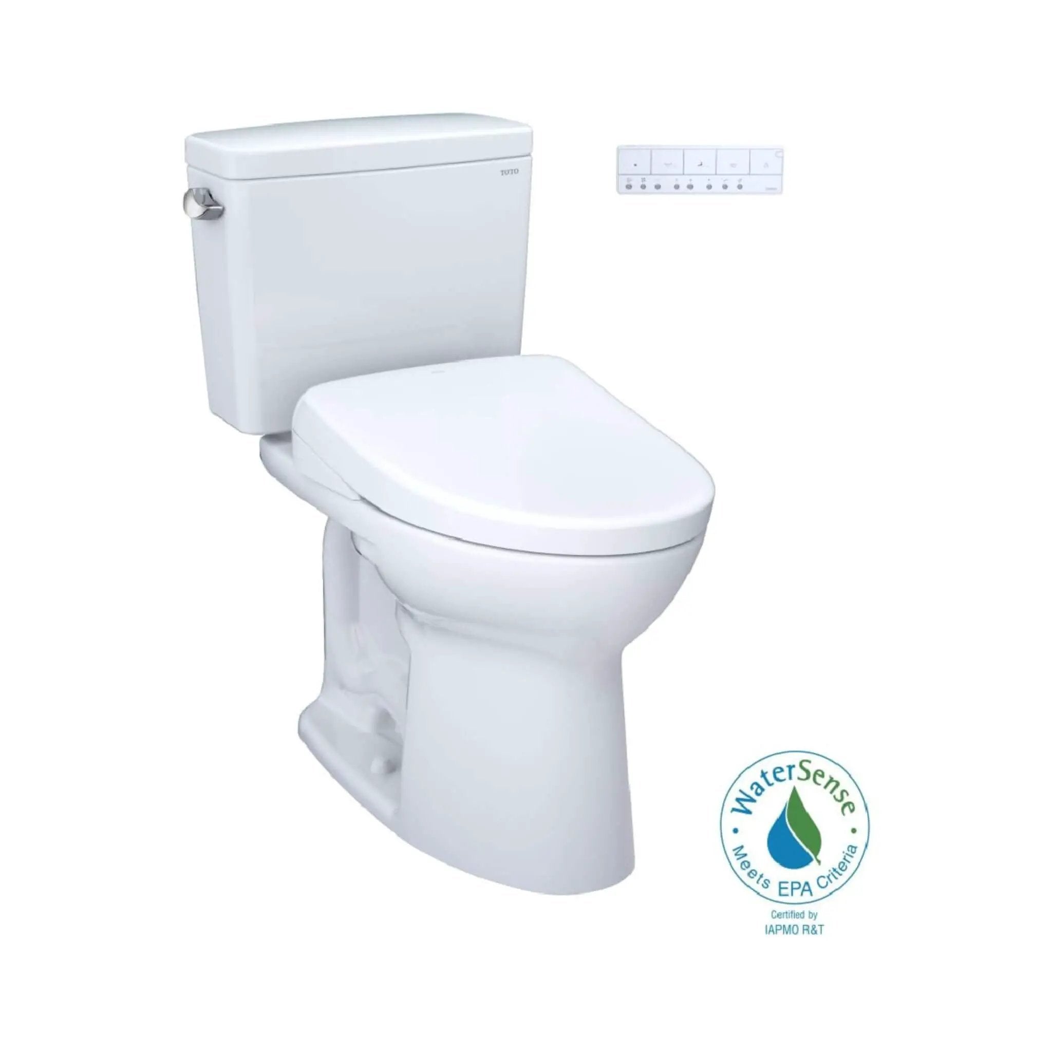 [MW7764736CEFG.10#01] TOTO Drake 1.28 GPF Universal Height Toilet With S7A Auto Open Bidet Seat And 10" Rough In (SAK32529) by SAKSBY WHOLESALE