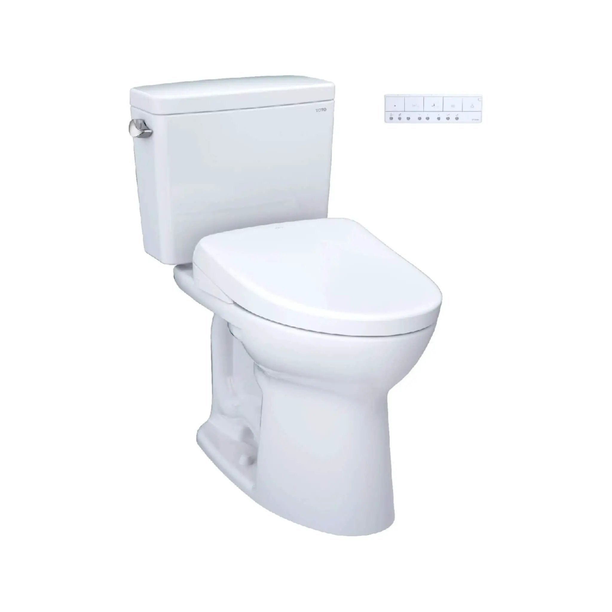 [MW7764736CEFGA.10#01] TOTO Drake Washlet S7A With 1.28 GPF Universal Height 10-Inch Rough-In Elongated Bidet Toilet (SAK35691) by SAKSBY WHOLESALE