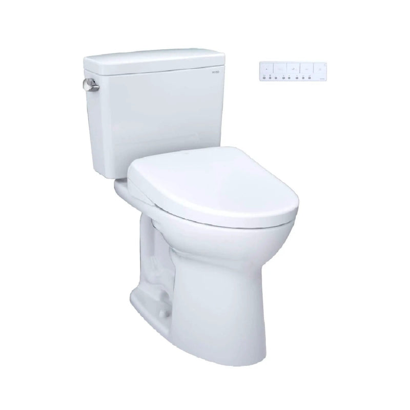 [MW7764736CEG#01] TOTO Drake 1.28 GPF Two Piece Washlet Elongated Toilet Seat With S7A Heated Auto Open/Close Lid (SAK64105) by SAKSBY WHOLESALE