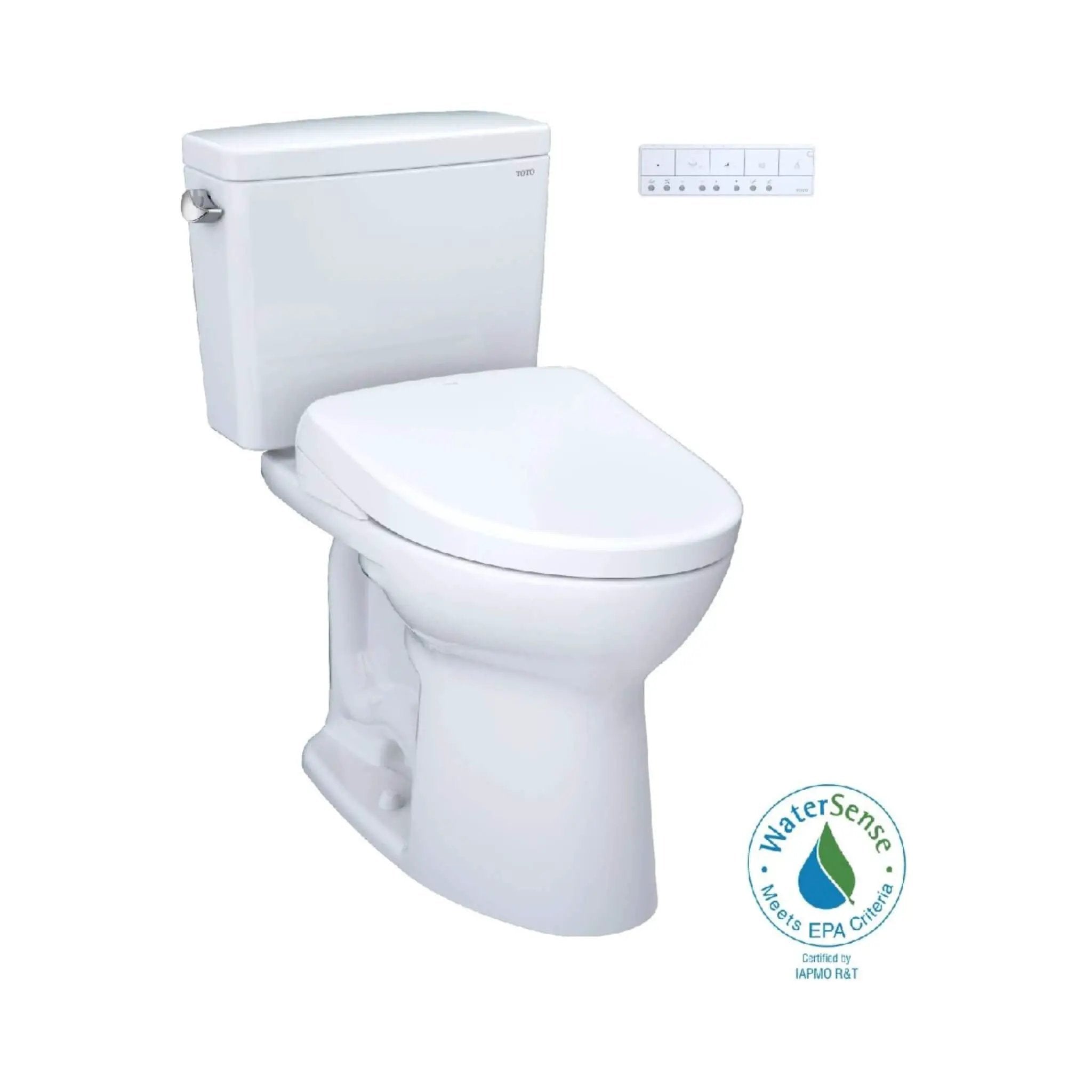 [MW7764736CEGA#01] TOTO Drake 1.28 GPF Elongated Toilet With Washlet S7A Heated Auto Open Bidet Seat (SAK85137) by SAKSBY WHOLESALE