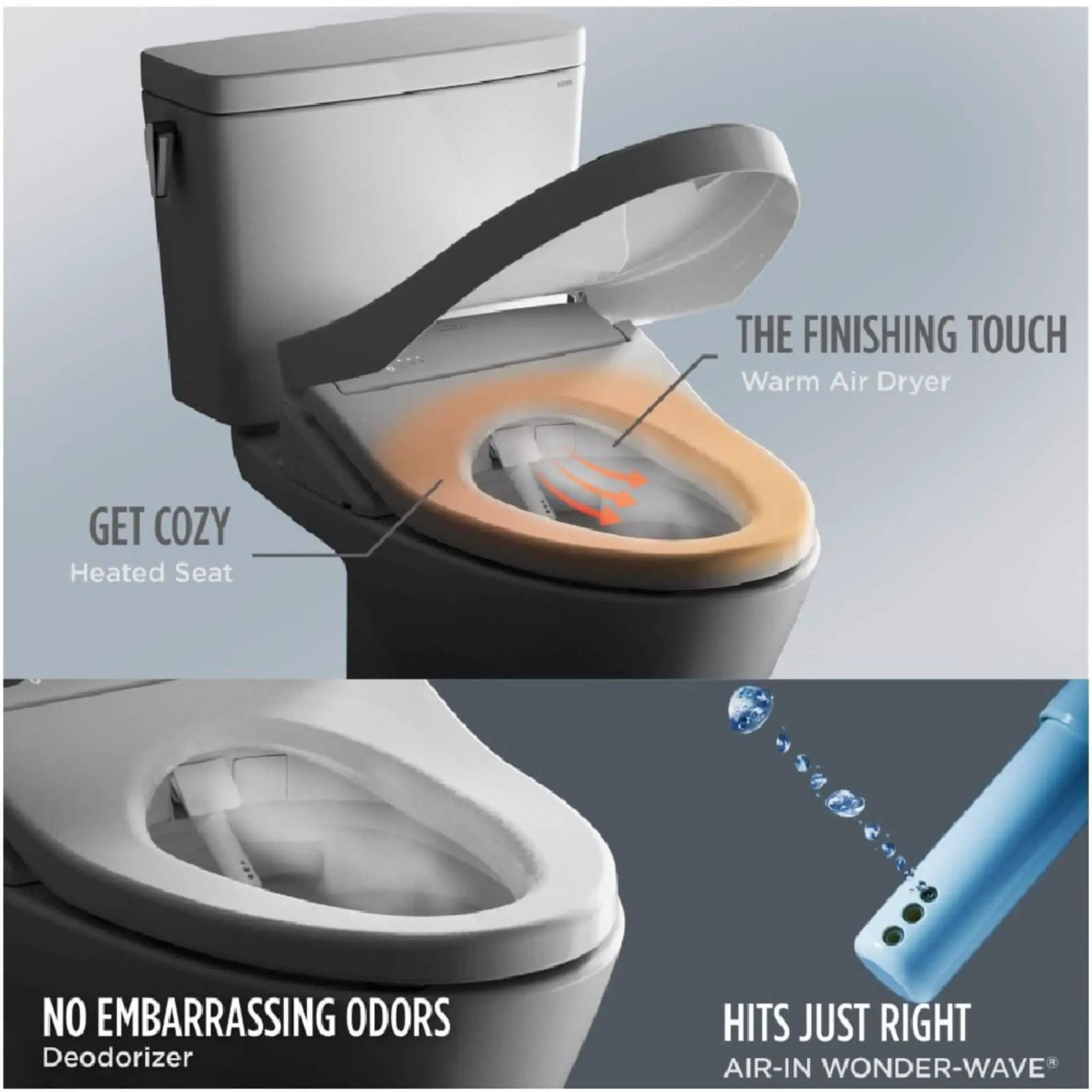 [MW7764736CEFGA.10#01] TOTO Drake Washlet S7A With 1.28 GPF Universal Height 10-Inch Rough-In Elongated Bidet Toilet (SAK35691) by SAKSBY WHOLESALE