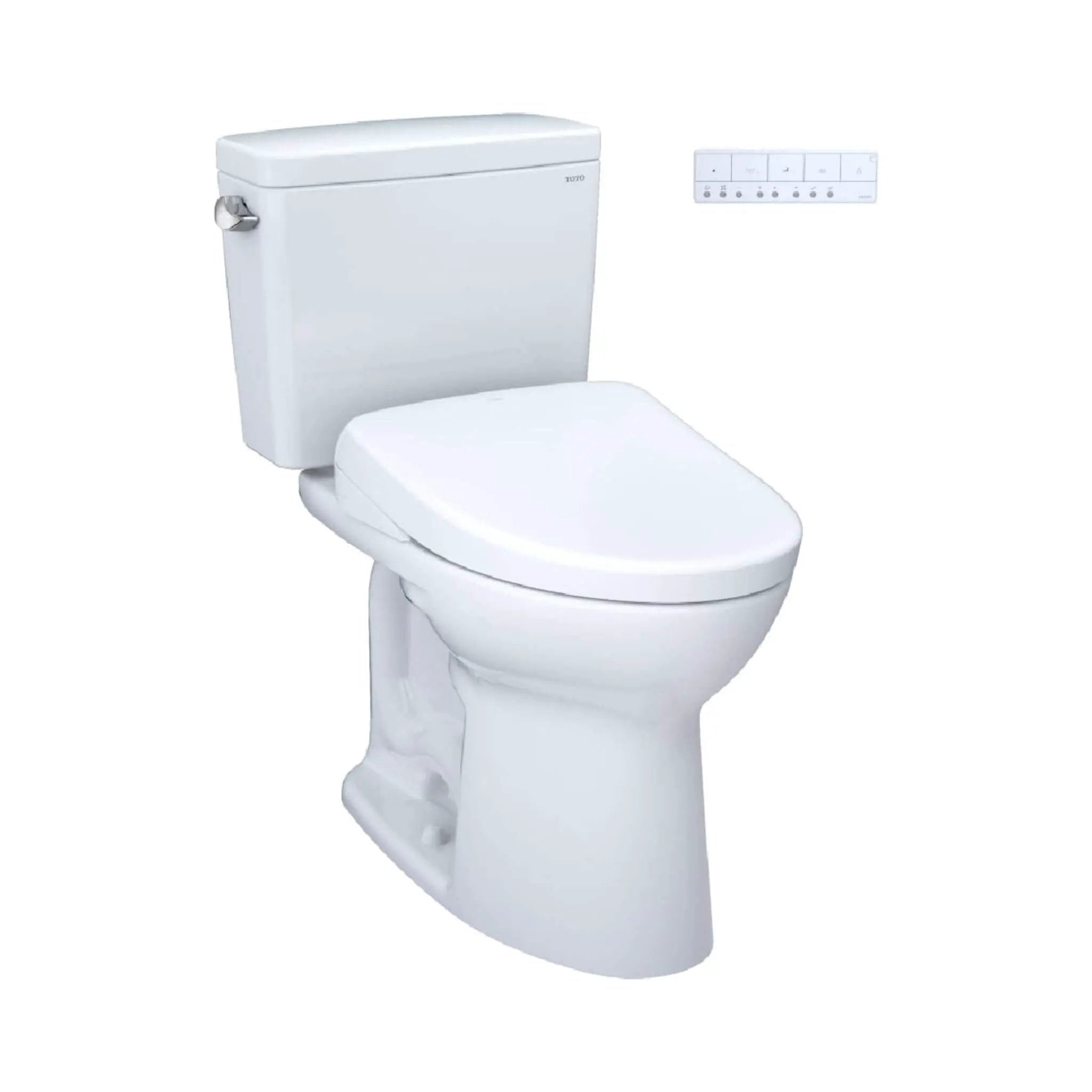 [MW7764736CSFG#01] TOTO Drake 1.6 GPF Elongated Chair Height Toilet W/ Washlet S7A Auto Bidet Seat & EWater+ Technology (SAK56915) by SAKSBY WHOLESALE
