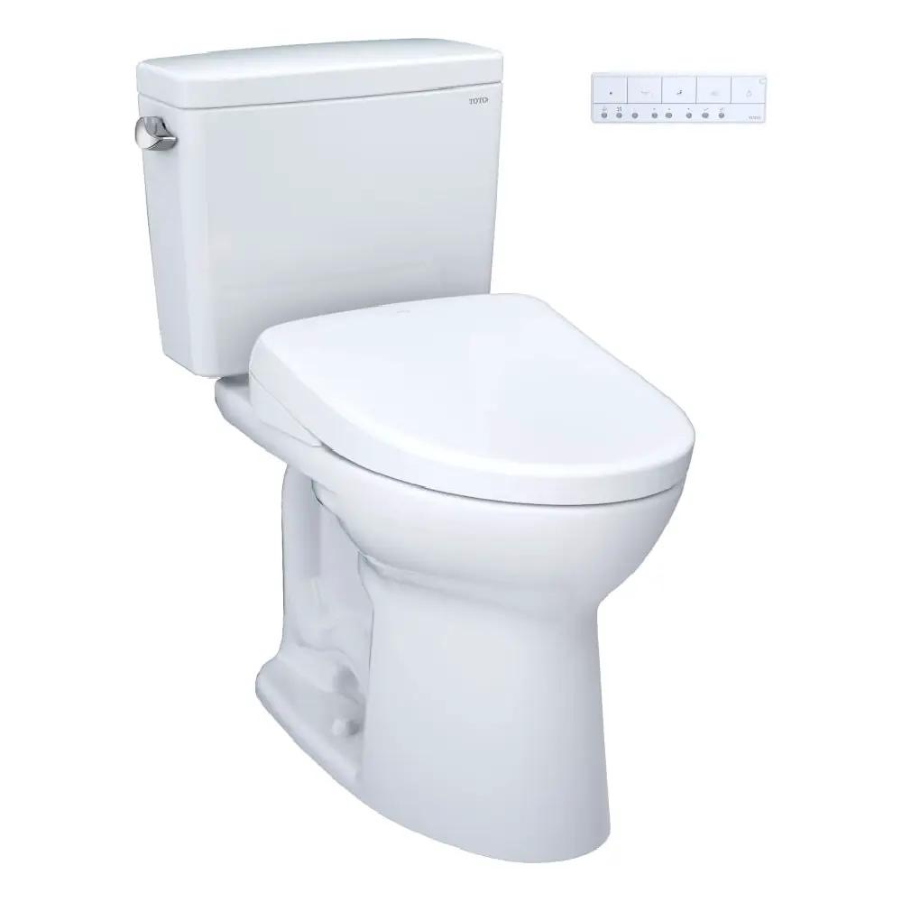 [MW7764736CSFG.10#01] TOTO Drake 1.6 GPF Elongated Chair Height Toilet With Washlet S7A And 10" Rough In (SAK78513) by SAKSBY WHOLESALE