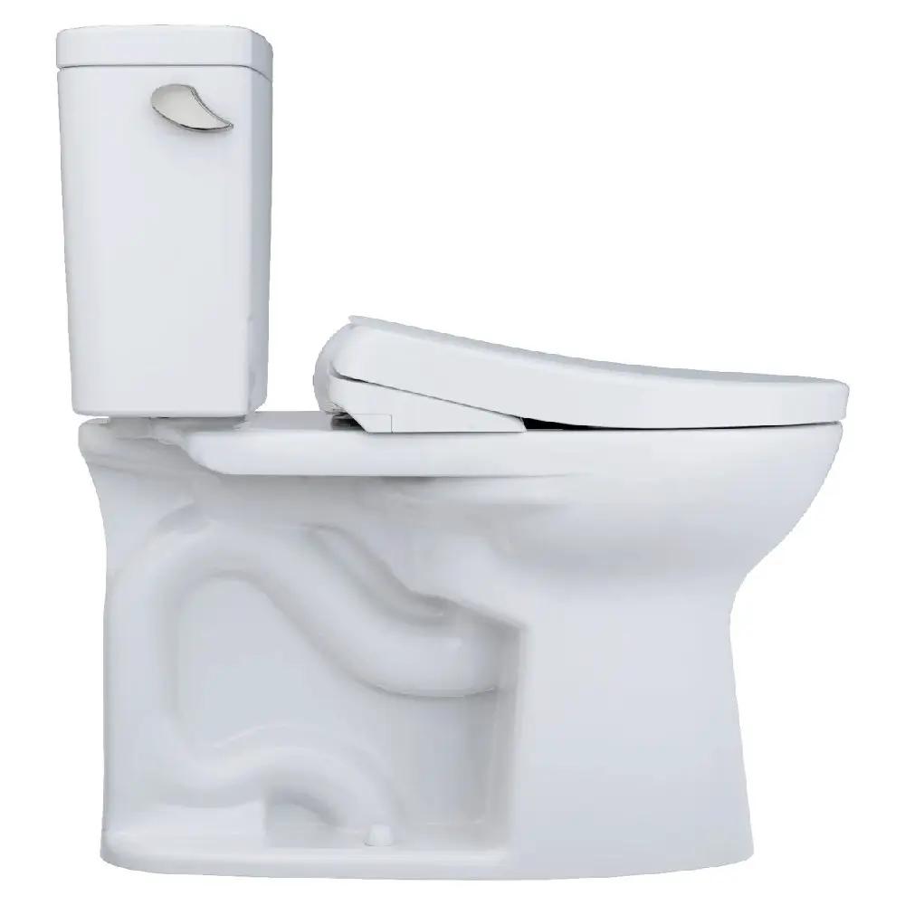 [MW7764736CSFGA#01] TOTO Drake 1.6 GPF Elongated Toilet With S7A Auto Open Bidet Seat And EWater (SAK15280) by SAKSBY WHOLESALE