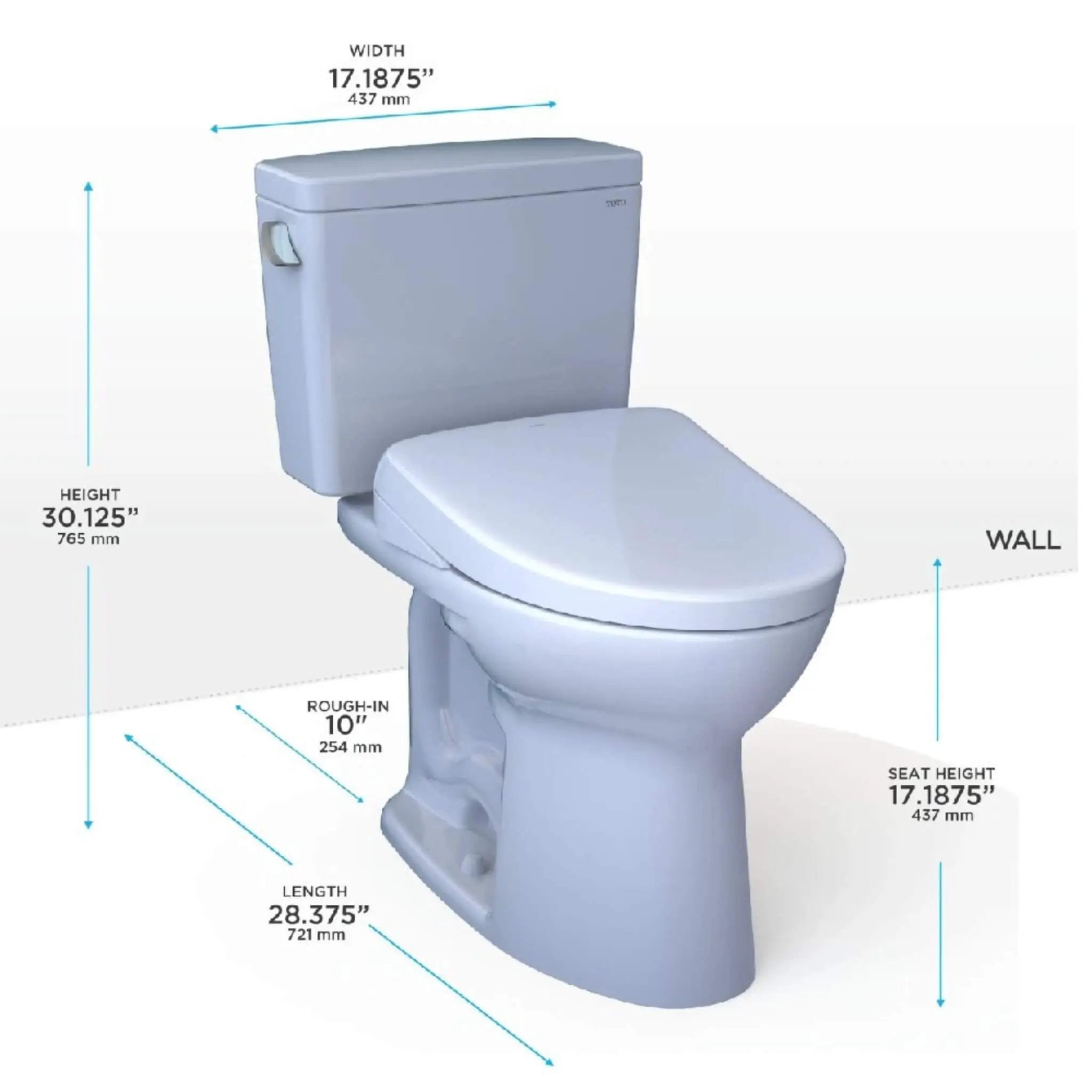 [MW7764736CSFGA.10#01] TOTO Drake 1.6 GPF Universal Height Toilet With Washlet S7A Auto Open Bidet Seat (SAK52849) by SAKSBY WHOLESALE