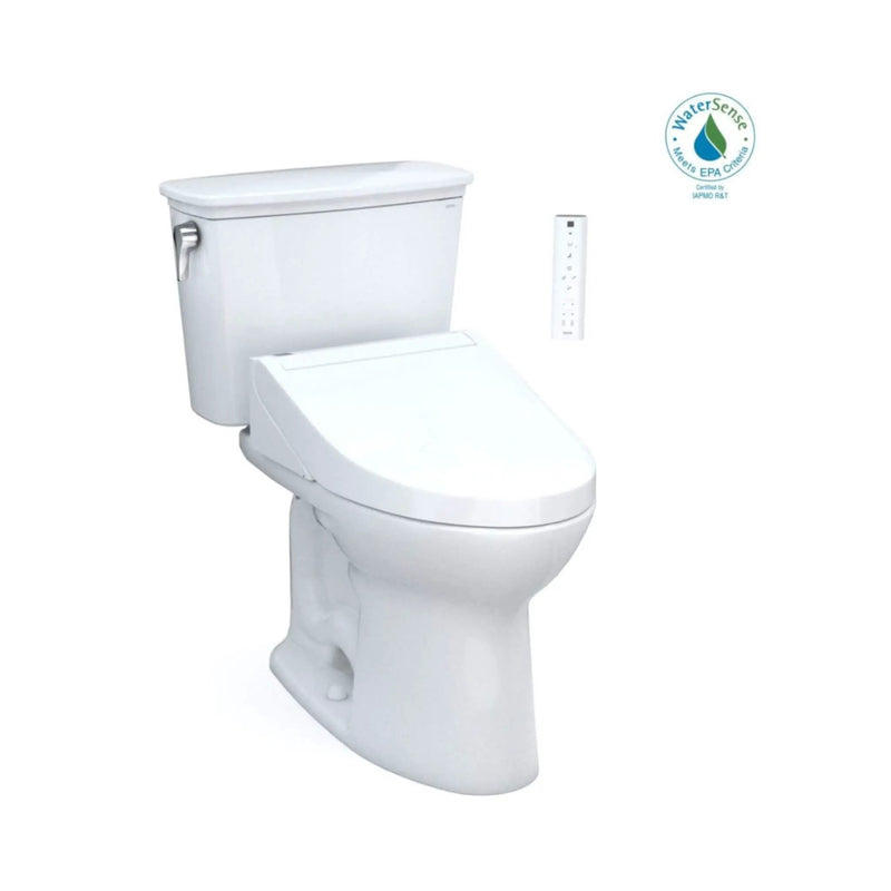 [MW7863084CEFG#01] TOTO Drake Transitional Washlet C5 Bidet Seat With 1.28 GPF Universal Height Toilet (SAK79421) by SAKSBY WHOLESALE