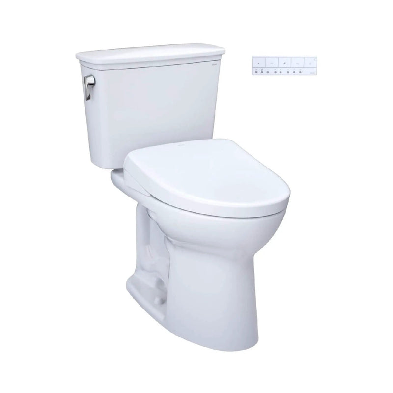 [MW7864726CEFG#01] TOTO Drake 1.28 GPF Elongated Chair Height Toilet Seat With Transitional Washlet S7 (SAK18215) by SAKSBY WHOLESALE