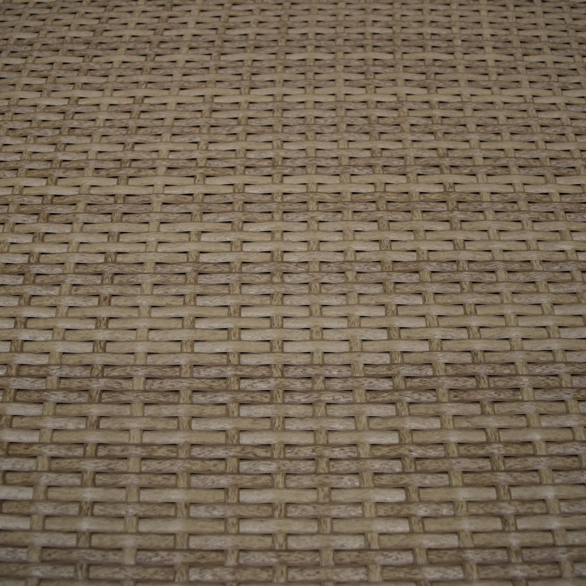 Tan Wicker Patio Deck Box with 113 Gallon Storage and Metal Frame by Sharicks
