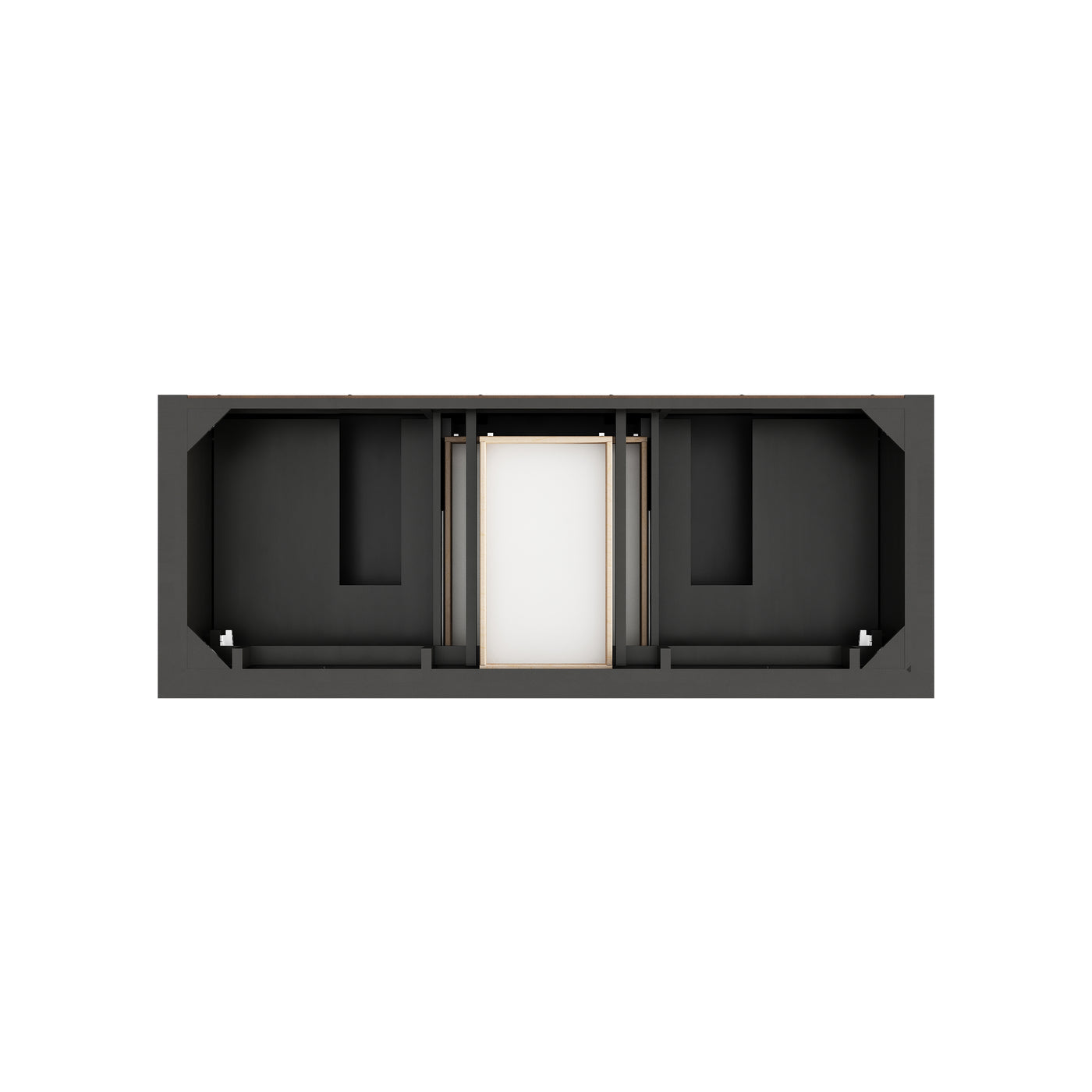 James Martin Brookfield 60" Double Bathroom Vanity, Black Onyx, view 15