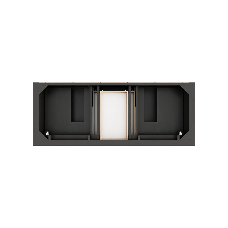 James Martin Brookfield 60" Double Vanity Cabinet, Black Onyx, view 2