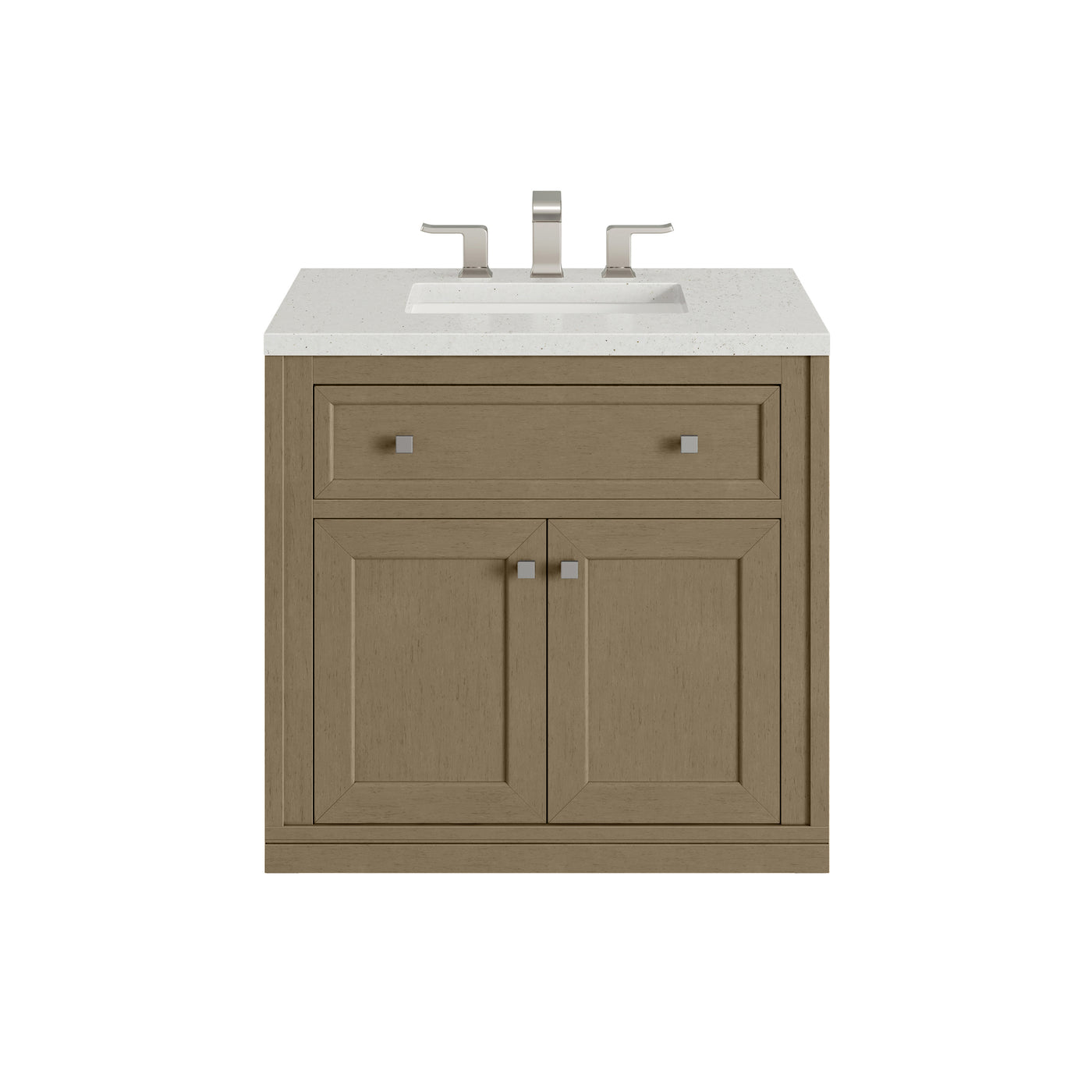 James Martin Chicago 30" Single Bathroom Vanity, Walnut Whisper, view 28