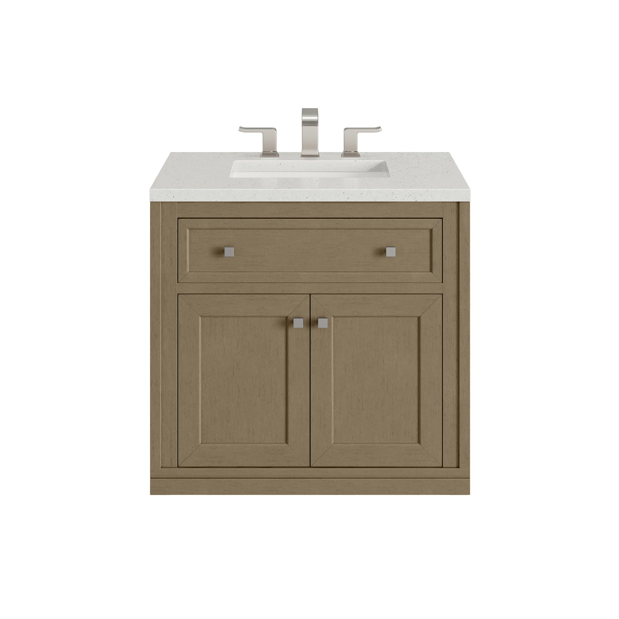 James Martin Chicago 30" Single Bathroom Vanity, Walnut Whisper, view 28