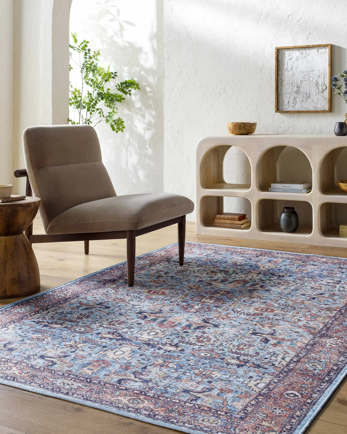 Mette Washable Area Rug - Clearance, installed in a room