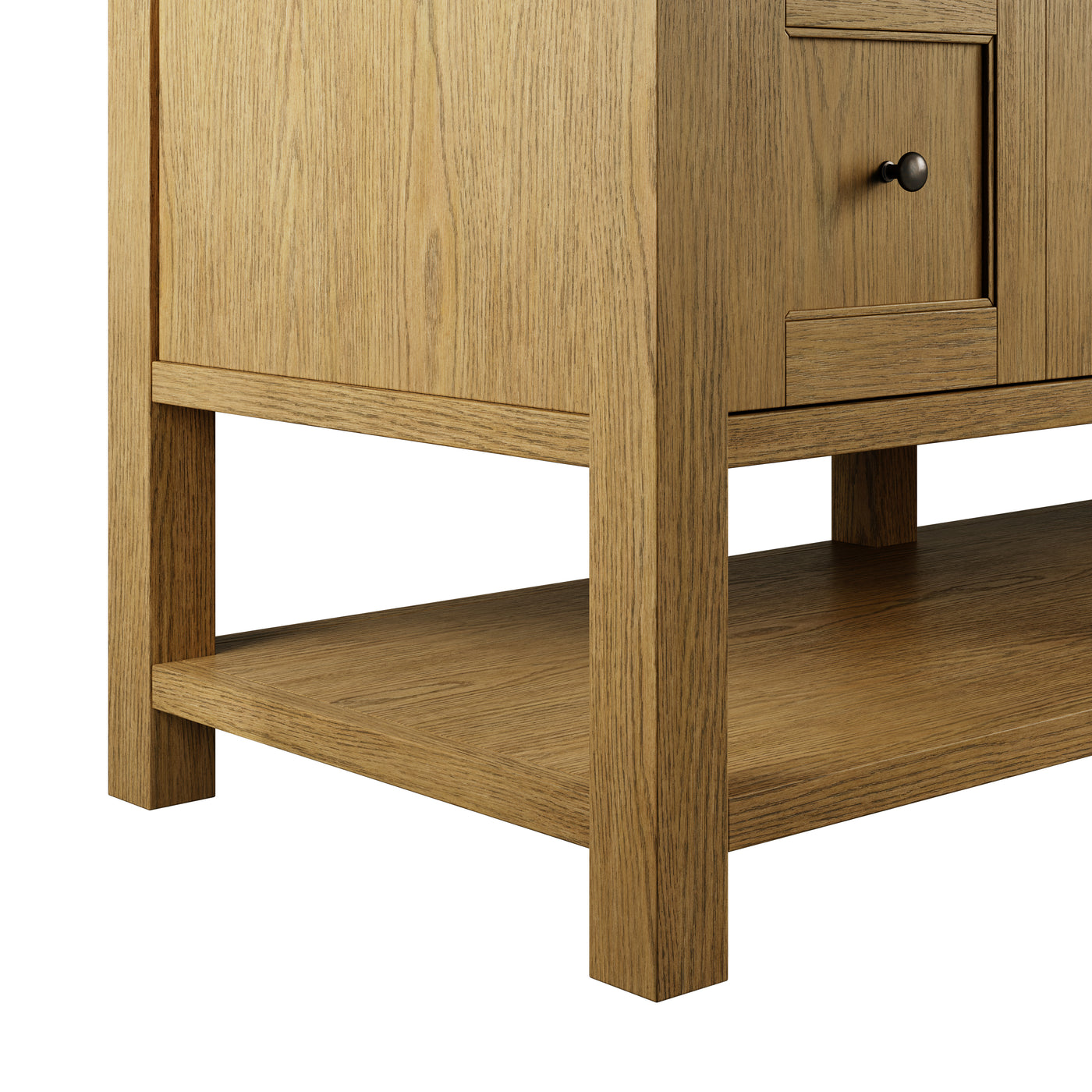 James Martin Breckenridge 84" Double Bathroom Vanity, Light Natural Oak, view 10