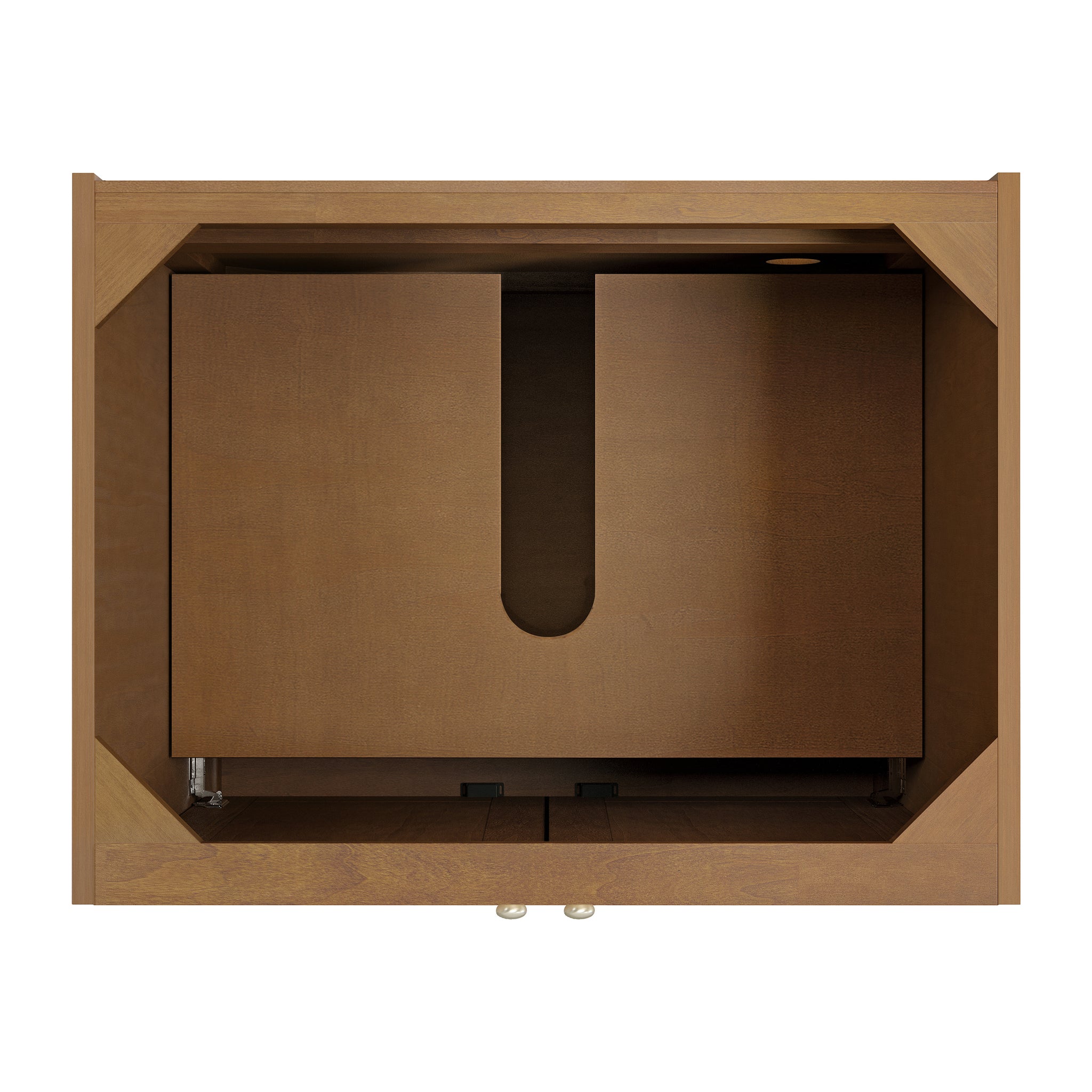 James Martin Laurent 30" Dual Mount Single Bathroom Vanity, Honey Oak, view 16