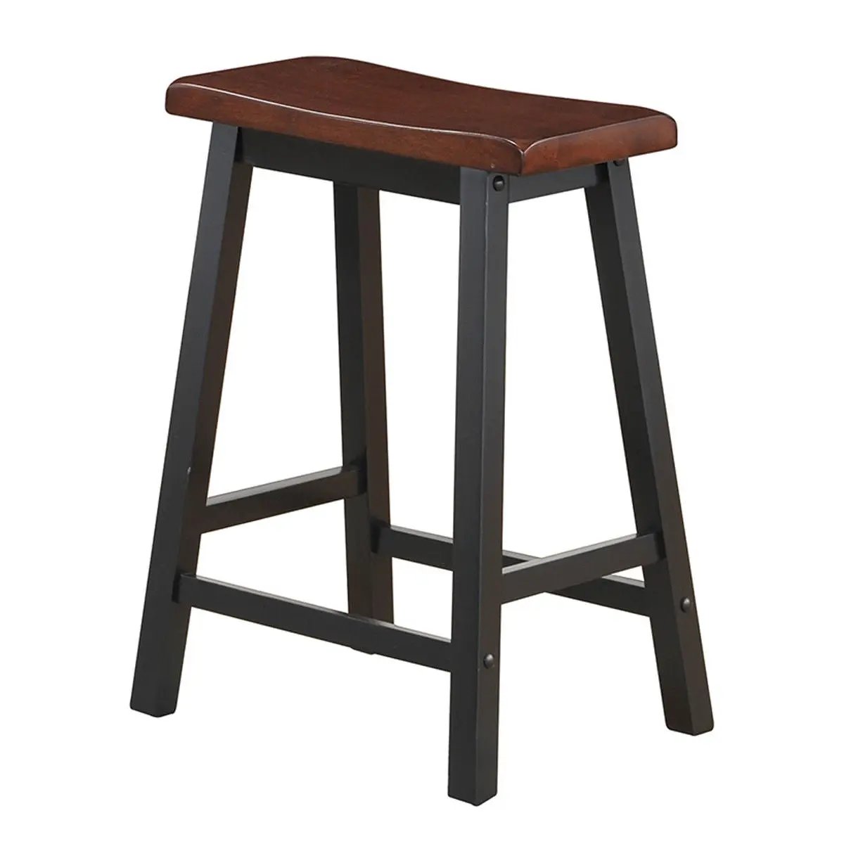 24 Inch Height Set of 2 Home Kitchen Dining Room Bar Stools, photo 12 of 12