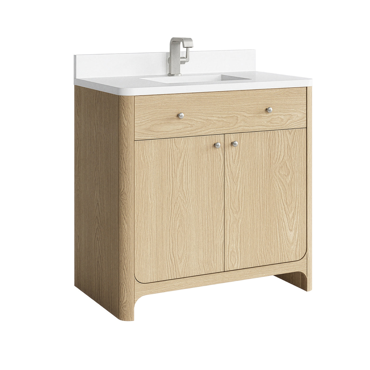 James Martin Gracyn 36" Single Bathroom Vanity, Coastal Driftwood, view 23
