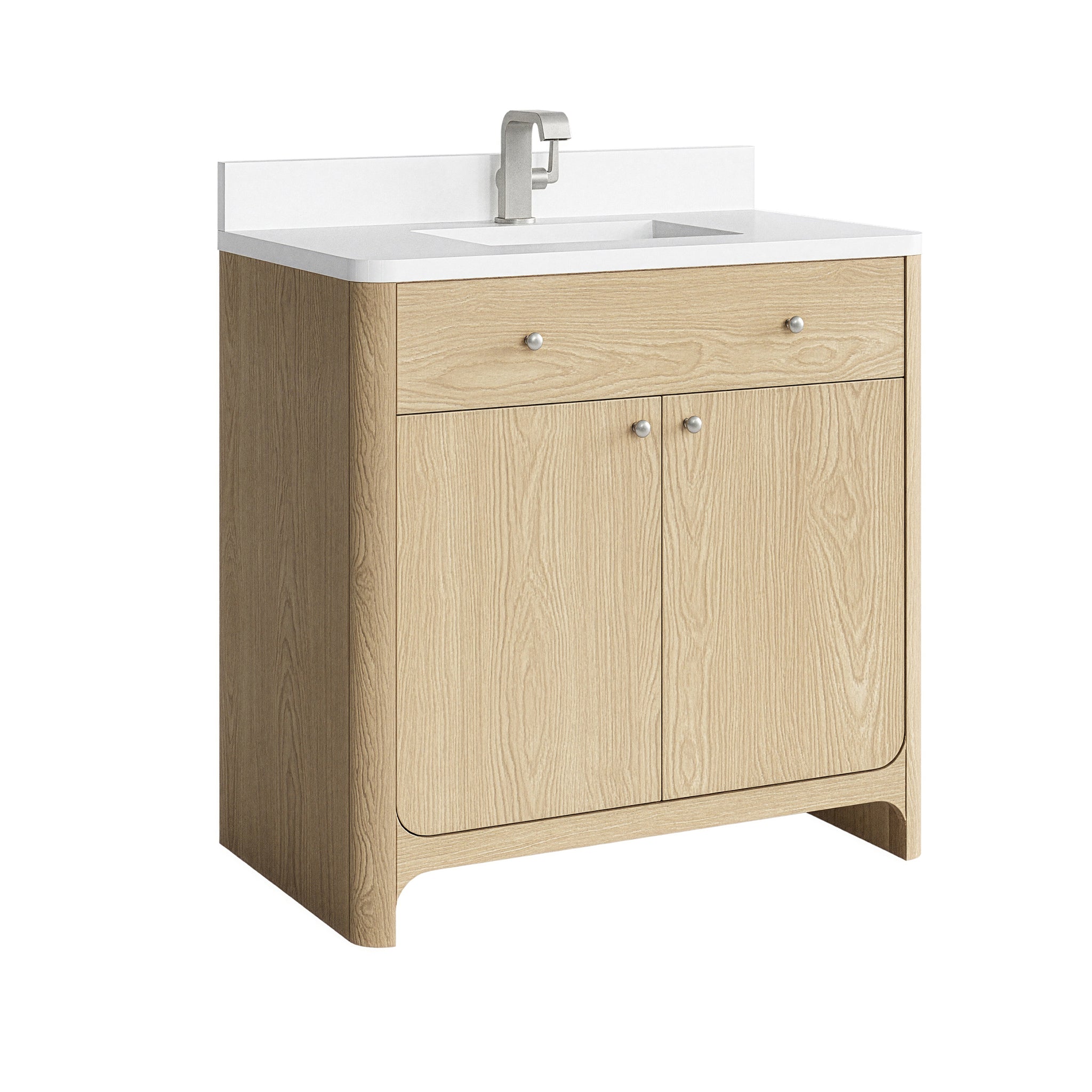 James Martin Gracyn 36" Single Bathroom Vanity, Coastal Driftwood, view 23