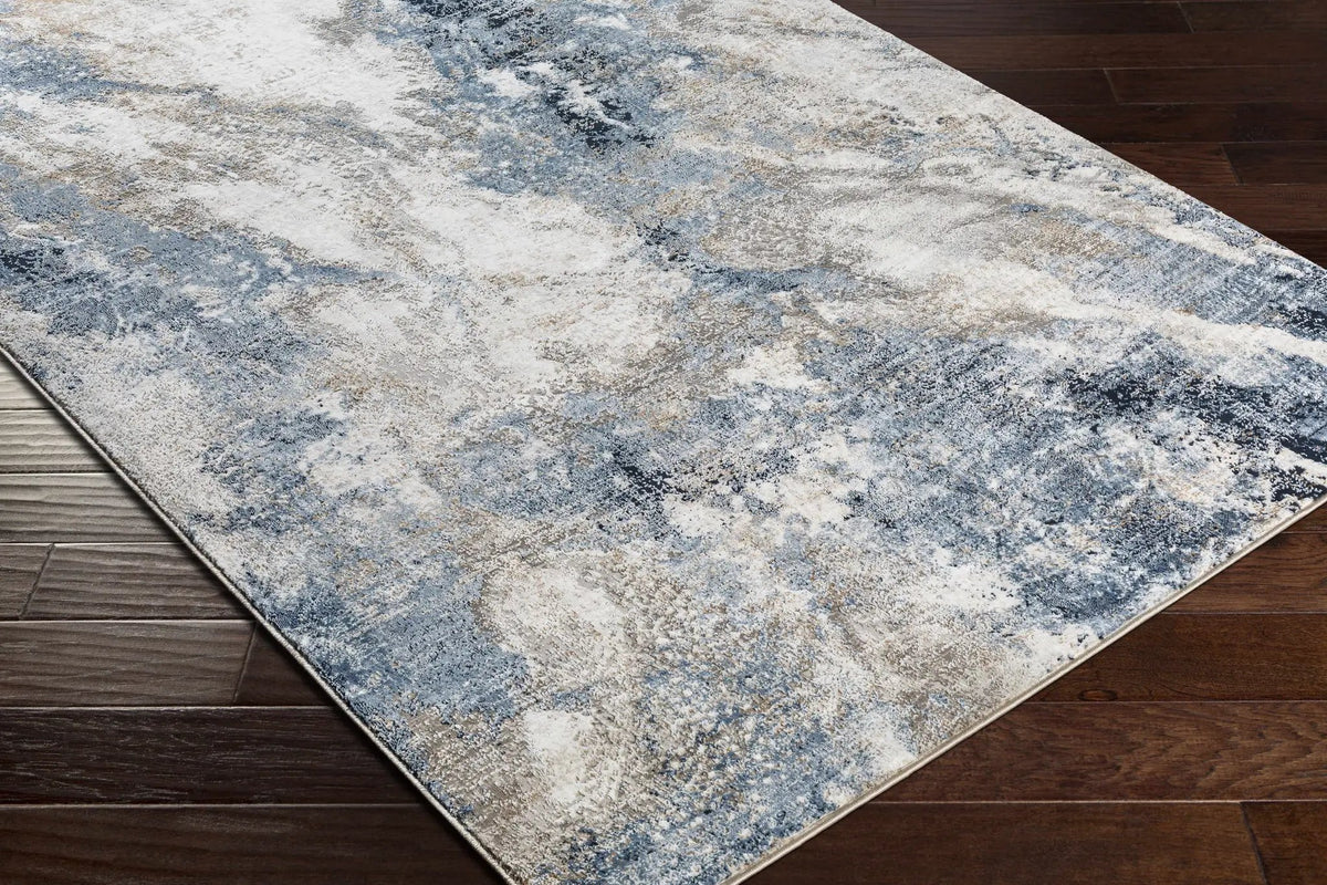 Napierville Blue Marble Rug, photo 3 of 8